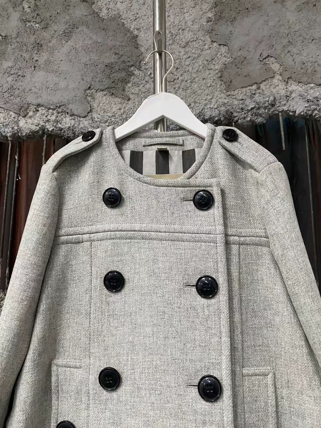 Burberry Burberry Wool Coat UK10 Size US M / EU 48-50 / 2 - 3 Thumbnail