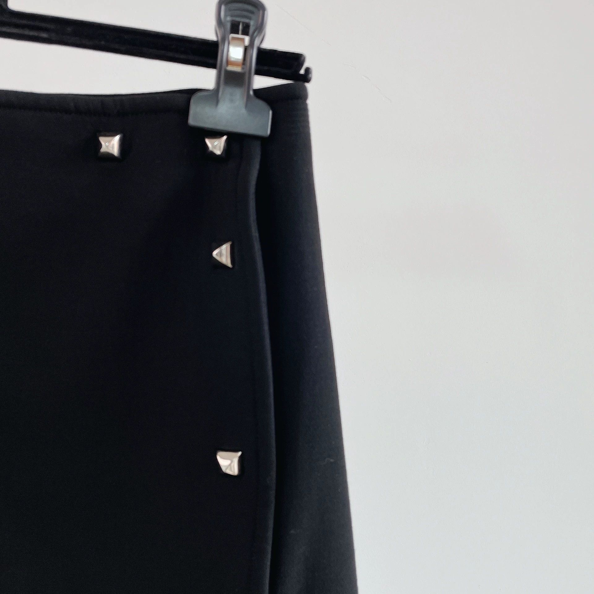 Hermes Hermes Black Knee-Length Skirt Size 38 Size US 38 / EU 54 - 3 Thumbnail