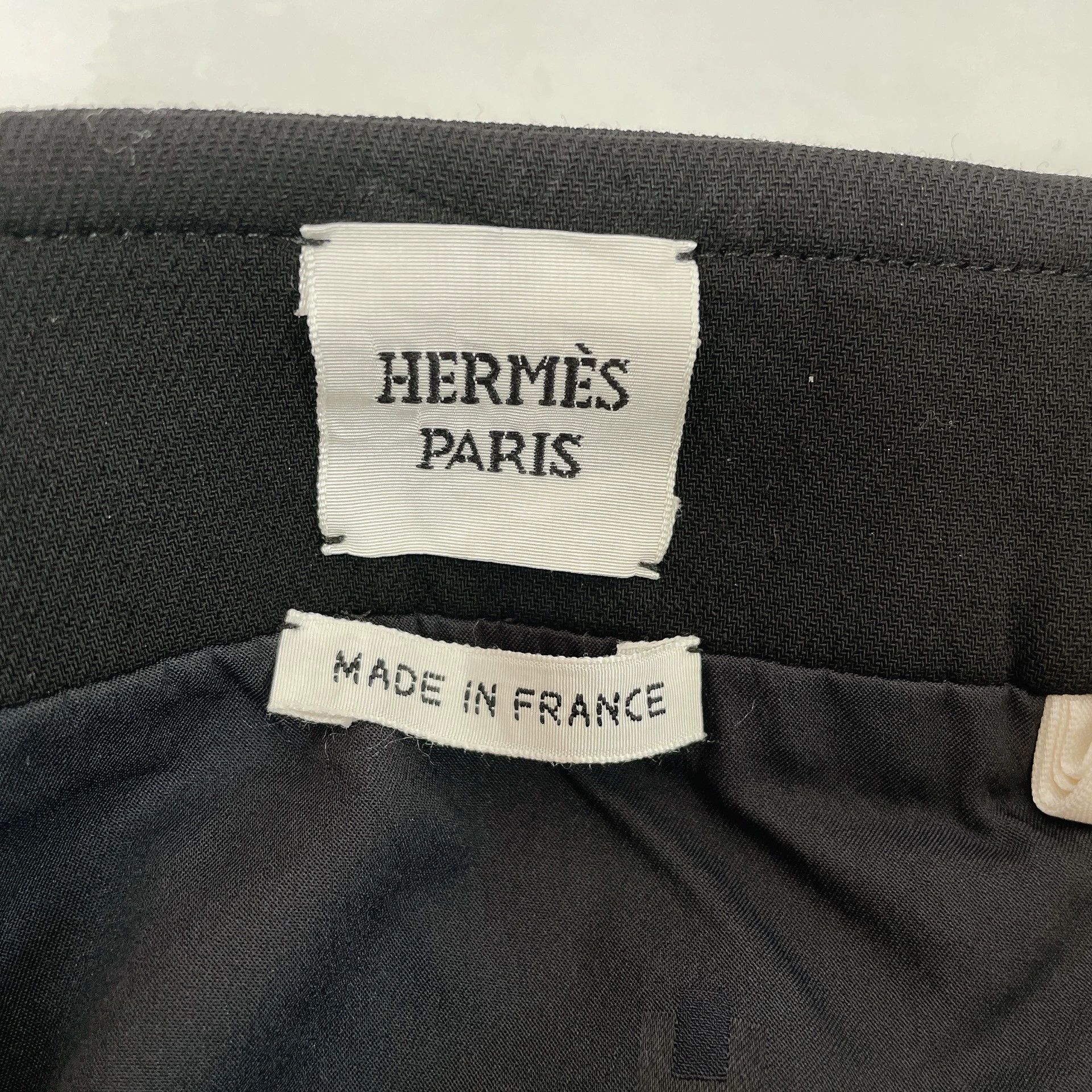 Hermes Hermes Black Knee-Length Skirt Size 38 Size US 38 / EU 54 - 5 Thumbnail