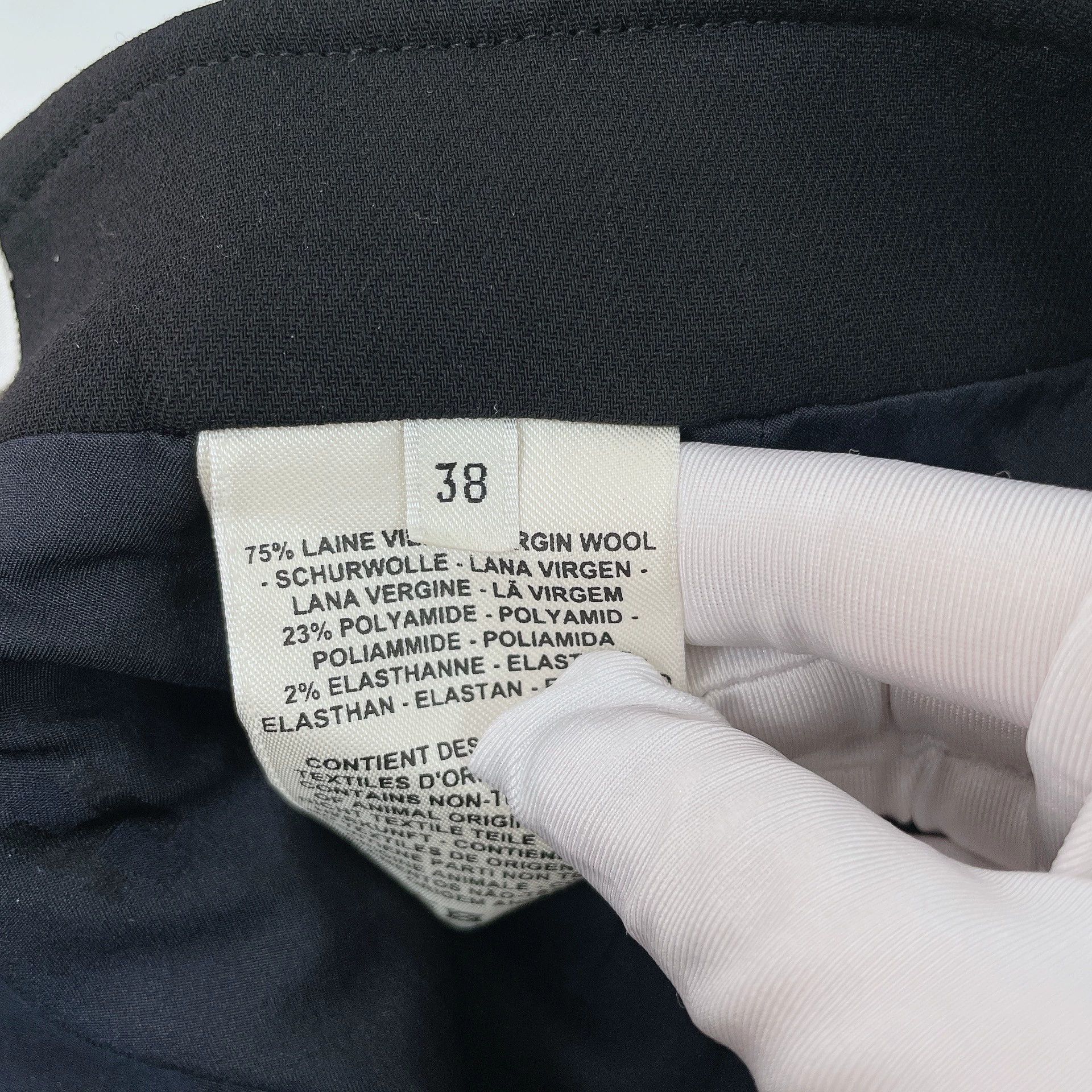 Hermes Hermes Black Knee-Length Skirt Size 38 Size US 38 / EU 54 - 6 Thumbnail