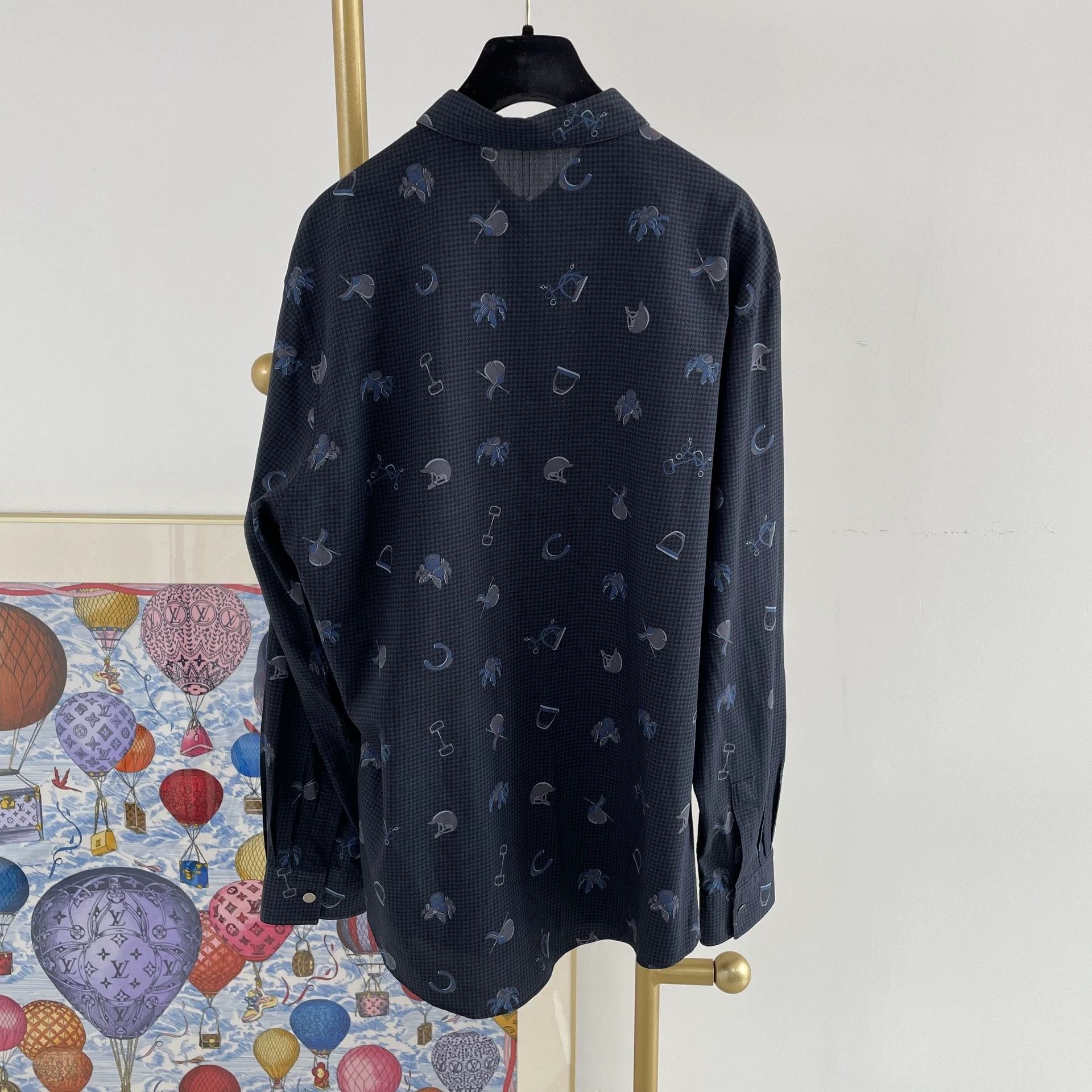 Hermes Hermes Floral Pattern Shirt 42 Size US M / EU 48-50 / 2 - 2 Thumbnail