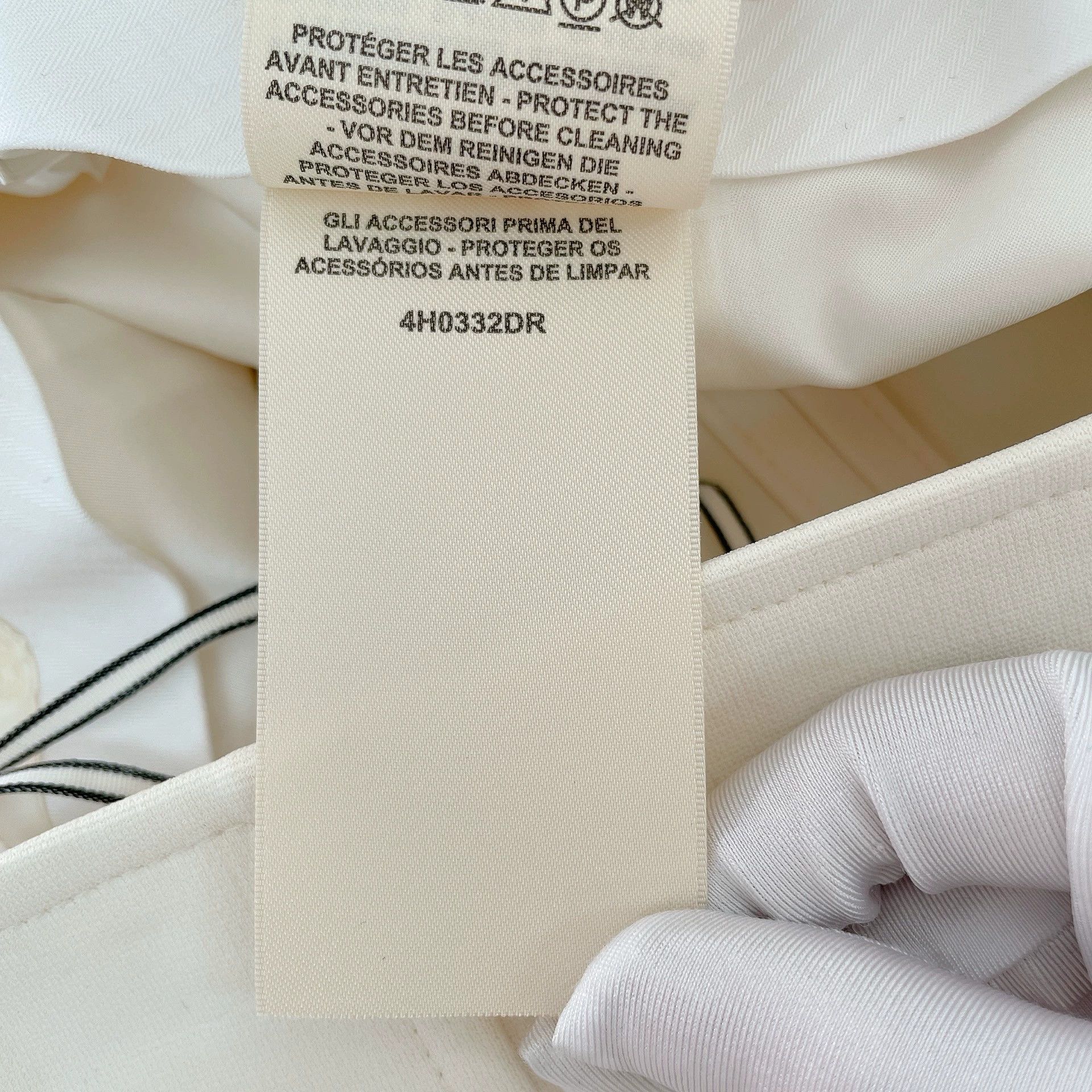 Hermes Hermes Beige Pleated Midi Skirt Size US 36 / EU 52 - 9 Thumbnail