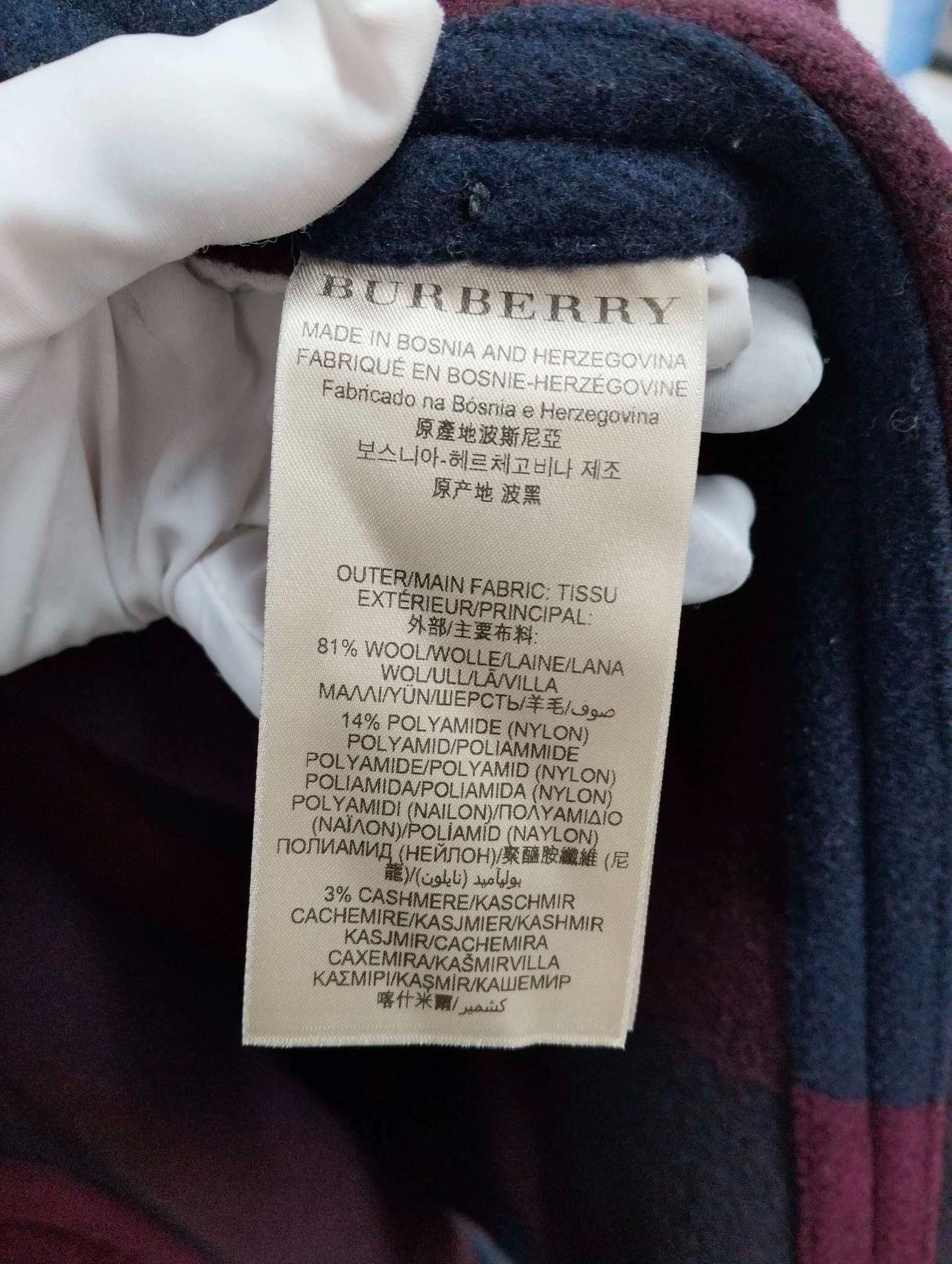 Burberry BURBERRY Red Coat S Size Size US S / EU 44-46 / 1 - 5 Thumbnail