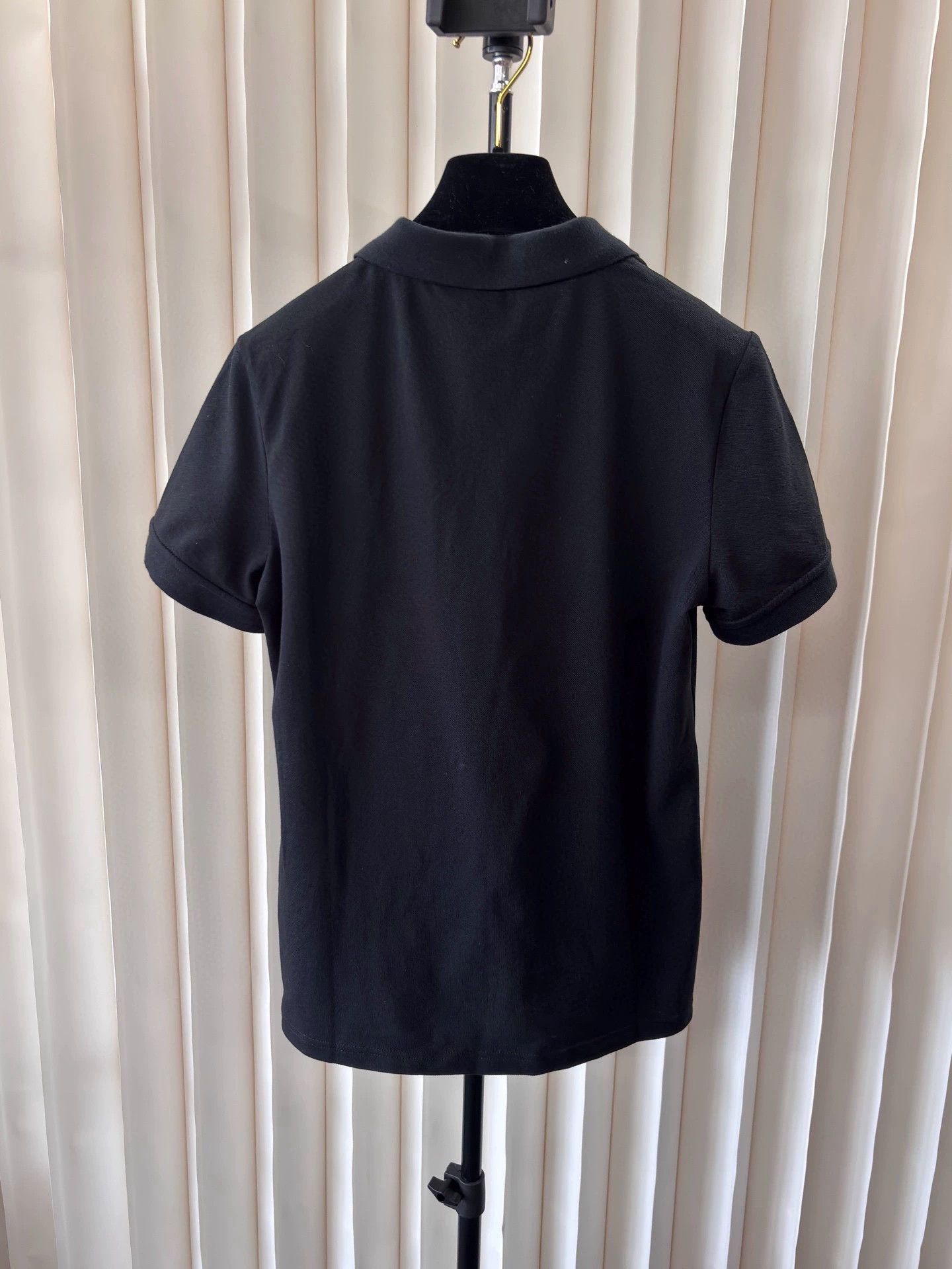Burberry Women's Black Short Sleeve Polo