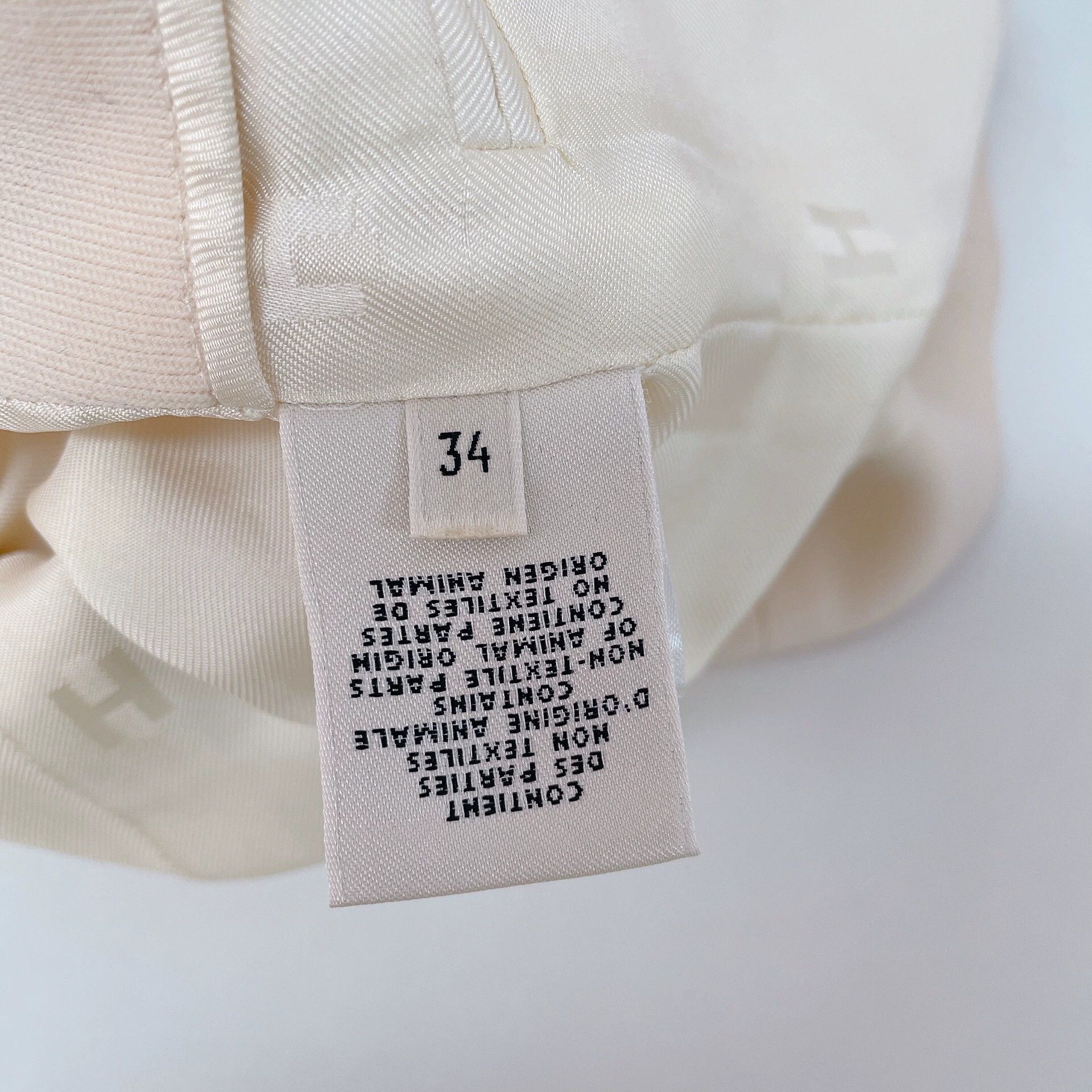 Hermes Hermes Beige Wool Coat Jacket Size US S / EU 44-46 / 1 - 6 Thumbnail