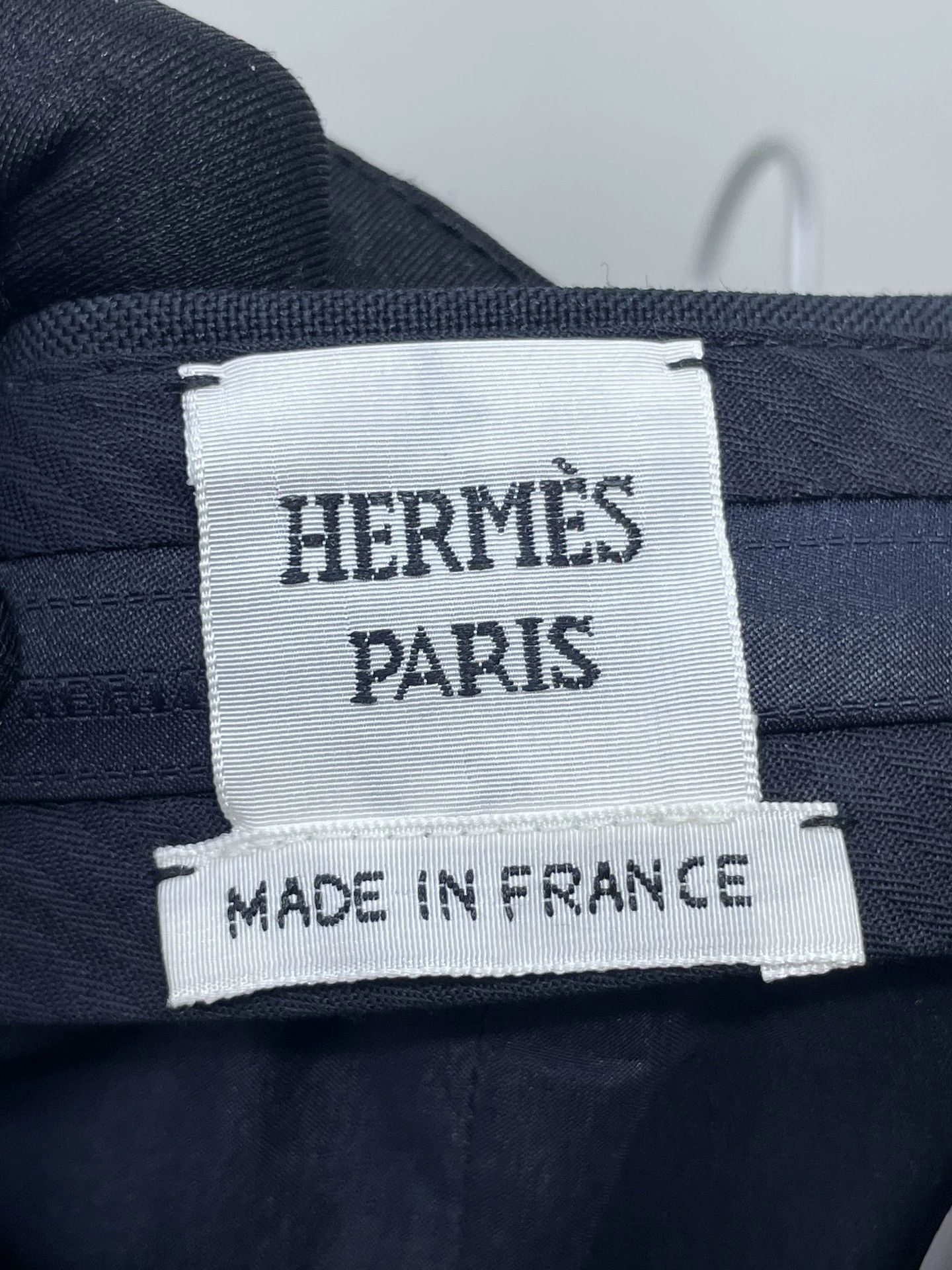 Hermes Hermes 2024 SS Runway Navy Skirt Size US 34 / EU 50 - 5 Thumbnail