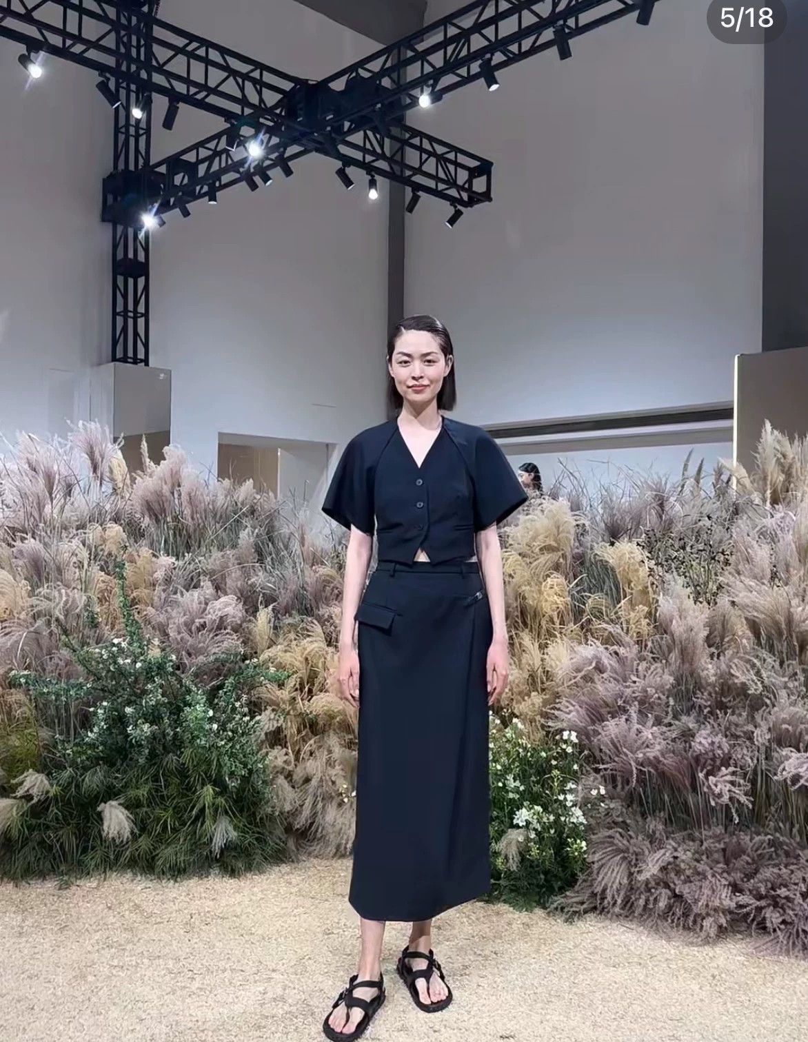 Hermes Hermes 2024 SS Runway Navy Skirt Size US 34 / EU 50 - 7 Thumbnail