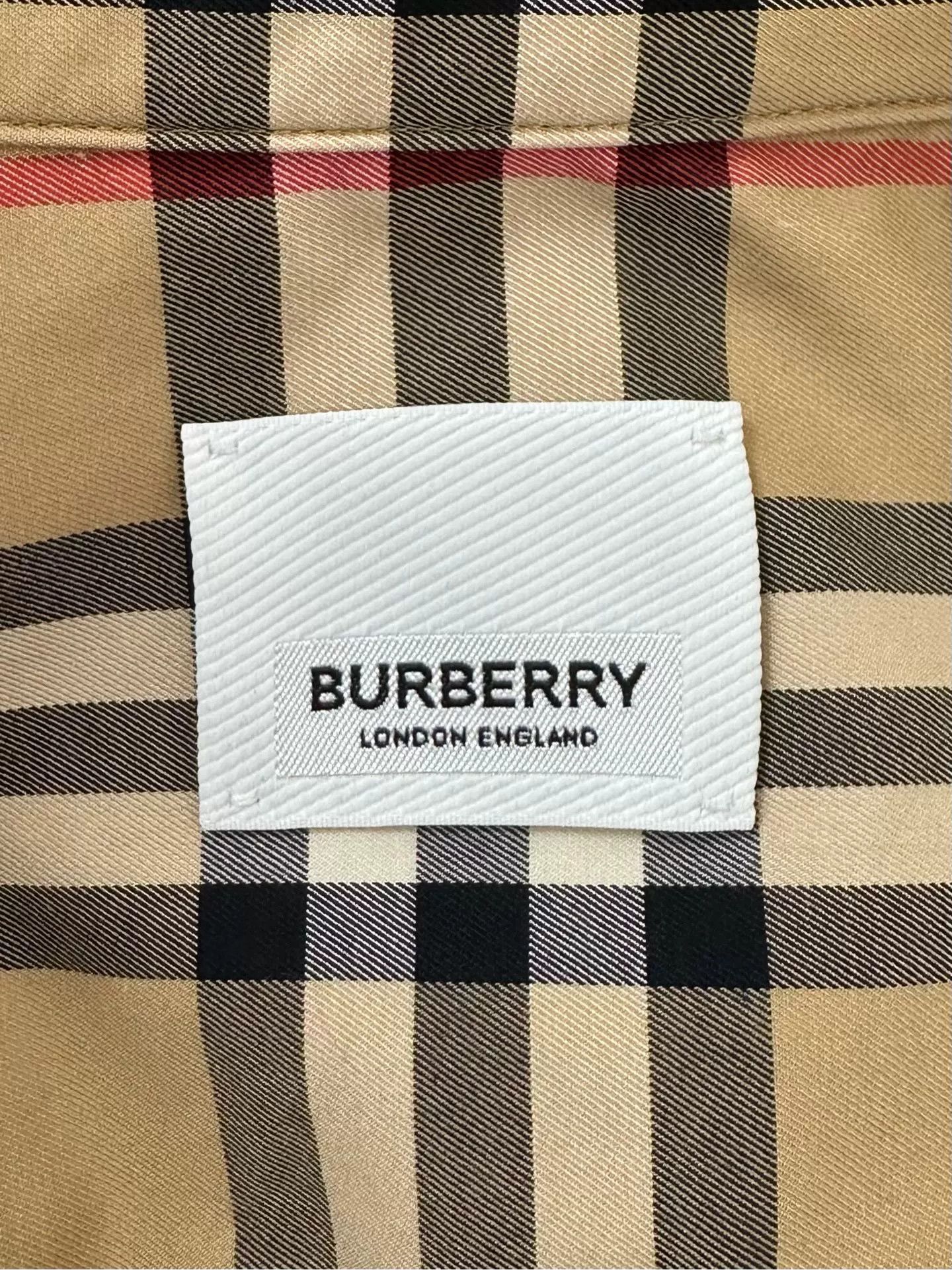 Burberry Burberry Vintage Check Cotton Short Sleeve Shirt Size US S / EU 44-46 / 1 - 8 Thumbnail