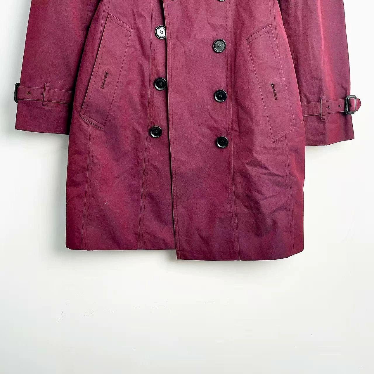 Burberry Burberry Limited Purple Diamond Collar Trench Coat Size US L / EU 52-54 / 3 - 4 Thumbnail