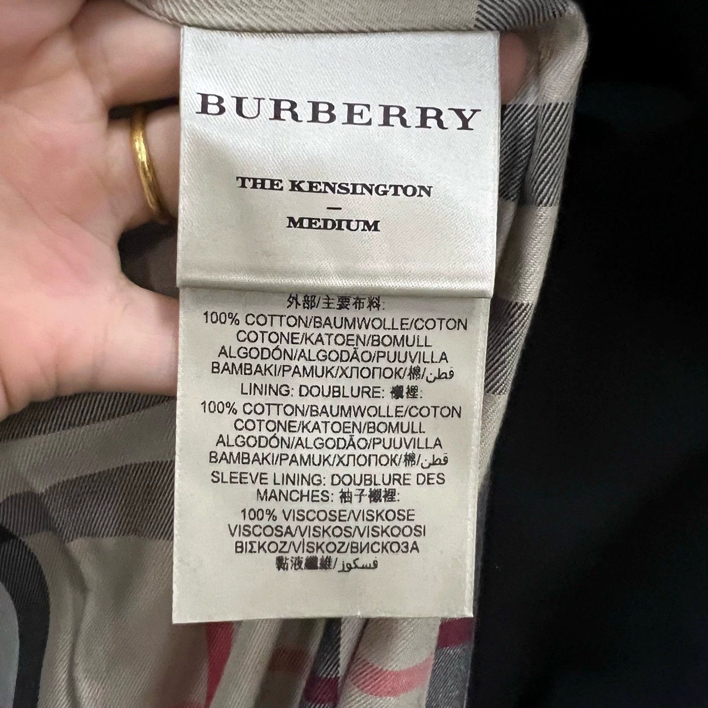 Burberry Burberry Black Double-Breasted Trench Coat Size US XS / EU 42 / 0 - 3 Thumbnail