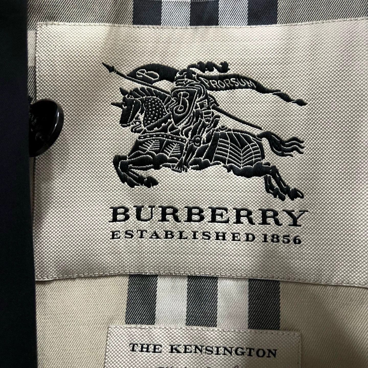 Burberry Burberry Black Double-Breasted Trench Coat Size US XS / EU 42 / 0 - 4 Thumbnail