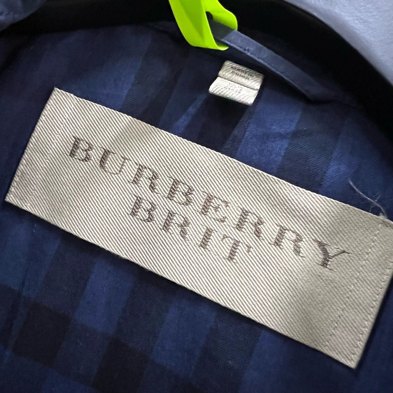 Burberry Burberry Navy Blue Trench Coat Size 40 Size US XS / EU 42 / 0 - 4 Thumbnail