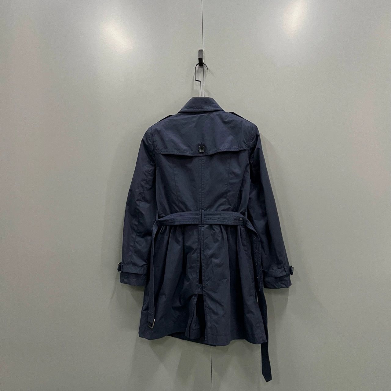 Burberry Burberry Navy Blue Trench Coat Size 40 Size US XS / EU 42 / 0 - 2 Thumbnail