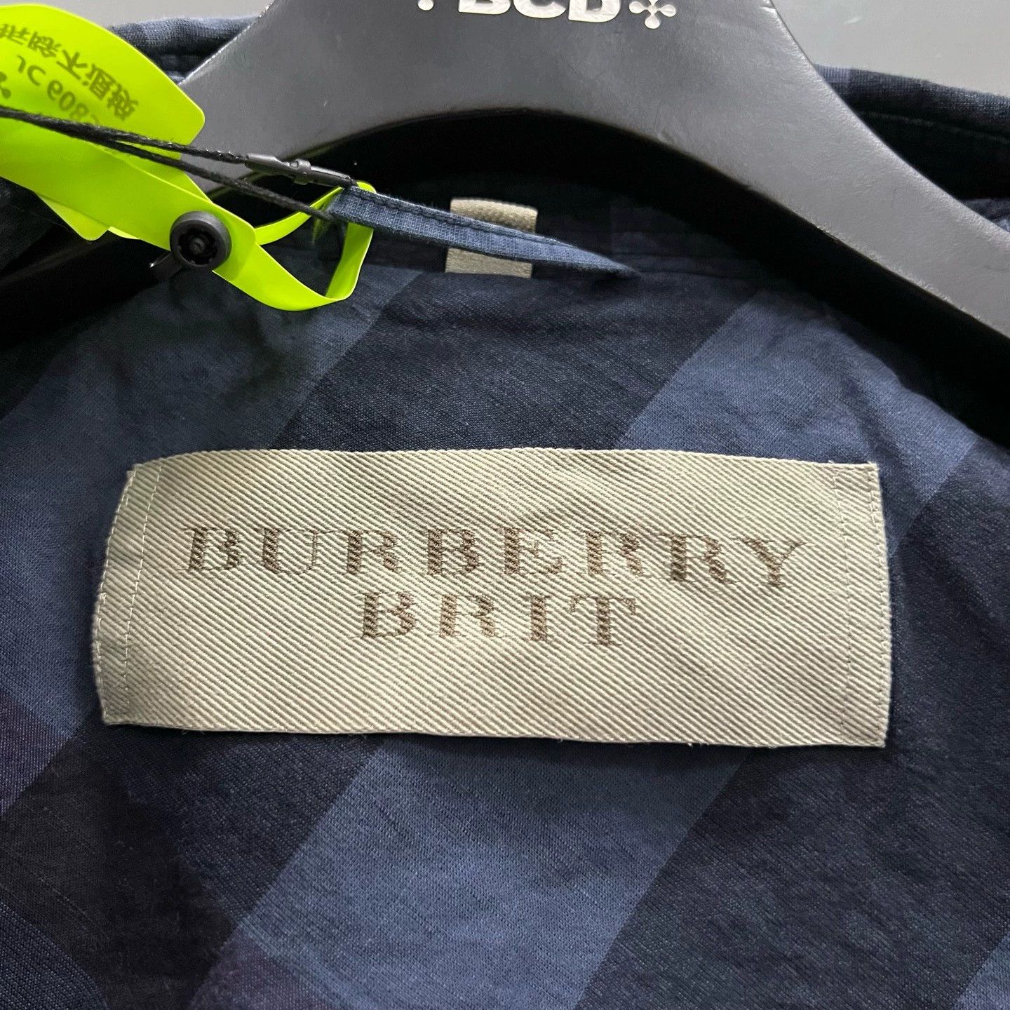 Burberry Burberry Blue Stripe Trench Coat Size US S / EU 44-46 / 1 - 4 Thumbnail