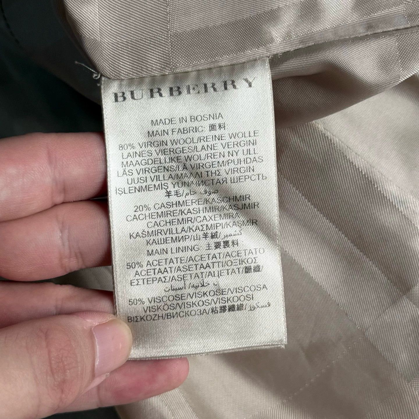 Burberry Burberry Camel Wool Trench Coat UK8 Size US M / EU 48-50 / 2 - 6 Thumbnail