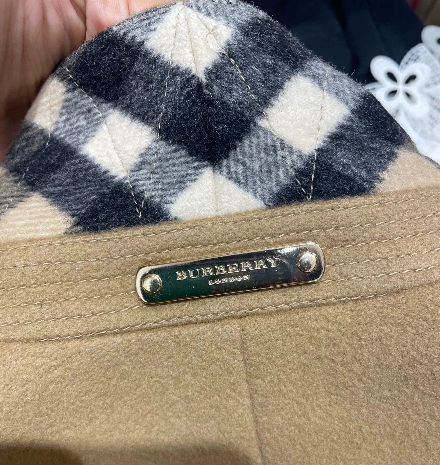 Burberry Burberry Camel Cashmere Wool Coat UK2 Size US XXS / EU 40 - 5 Thumbnail