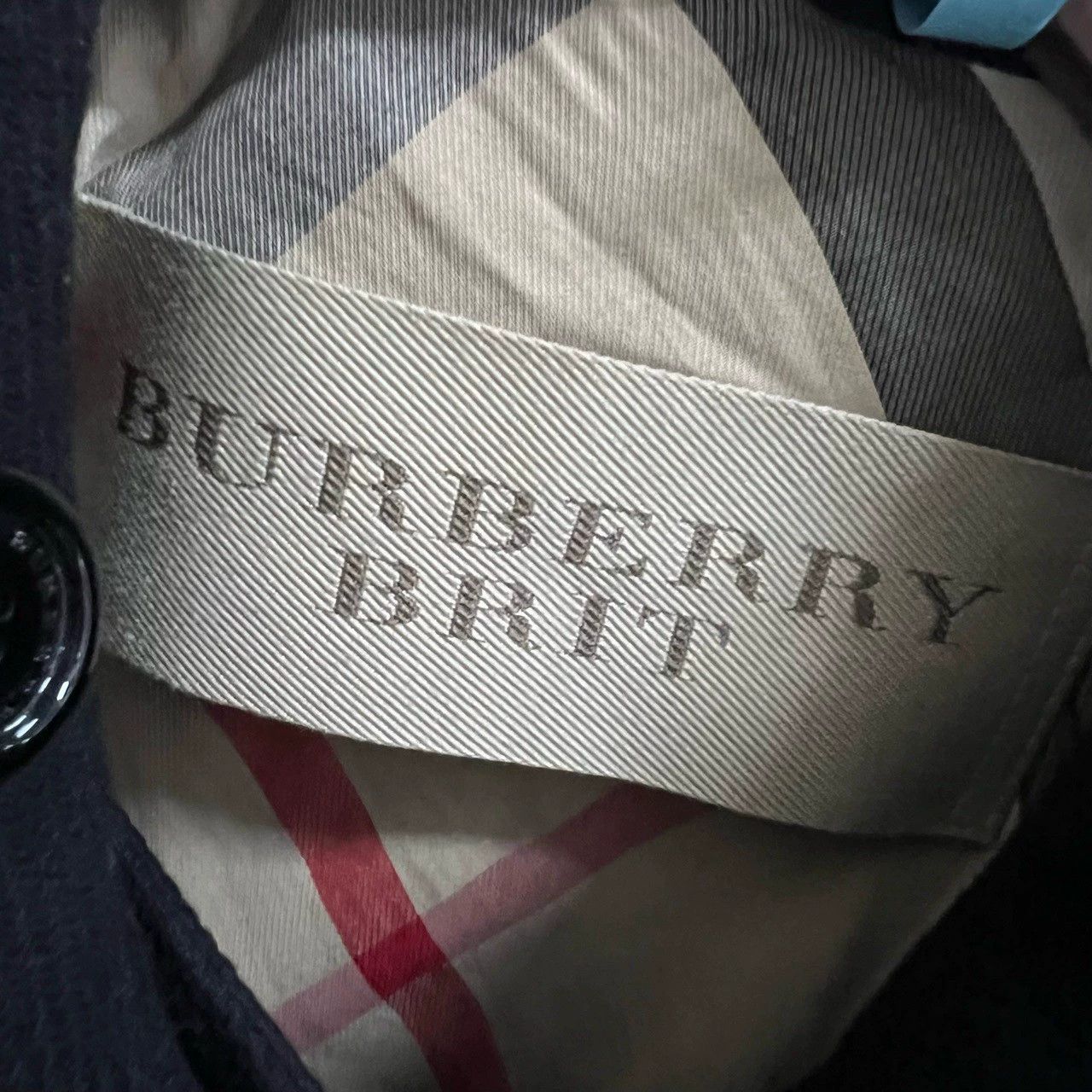 Burberry Burberry Black Wool Double-Breasted Coat Size US XS / EU 42 / 0 - 4 Thumbnail