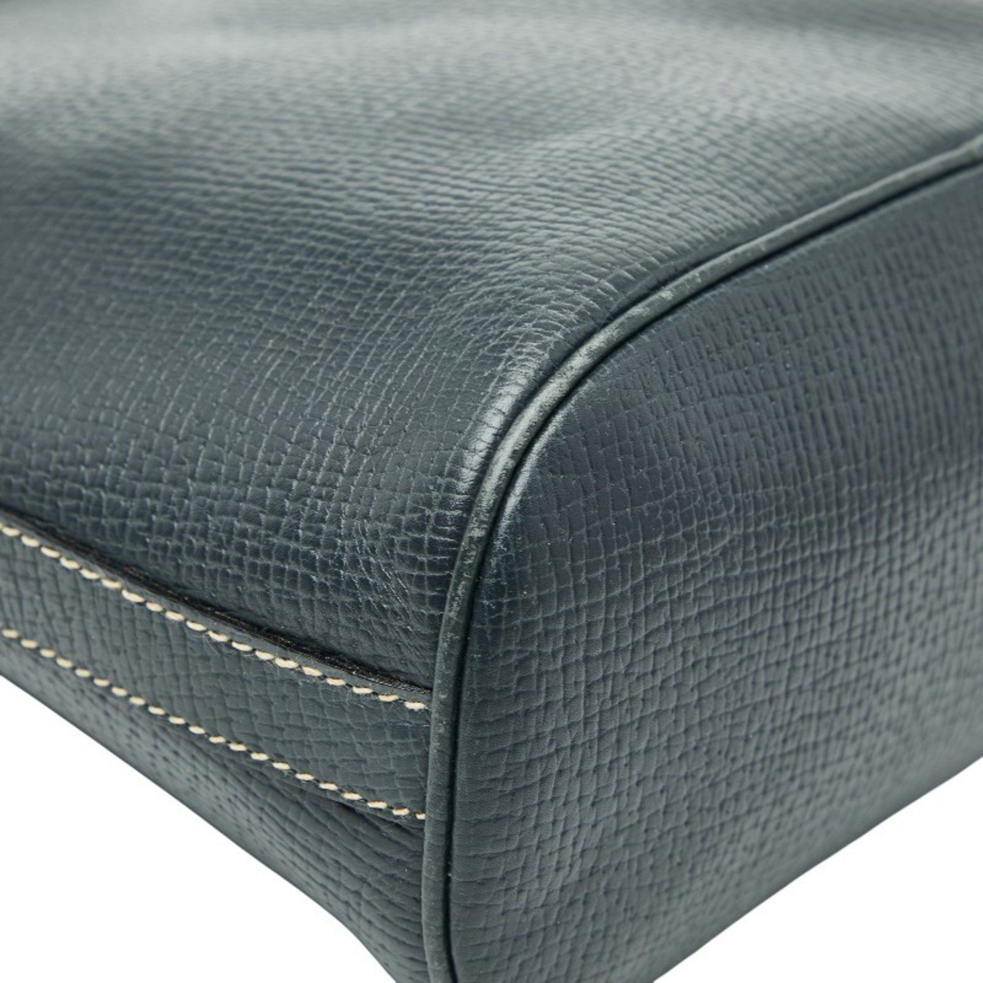 Loewe LOEWE handbag tote bag blue leather women's Size ONE SIZE - 7 Thumbnail
