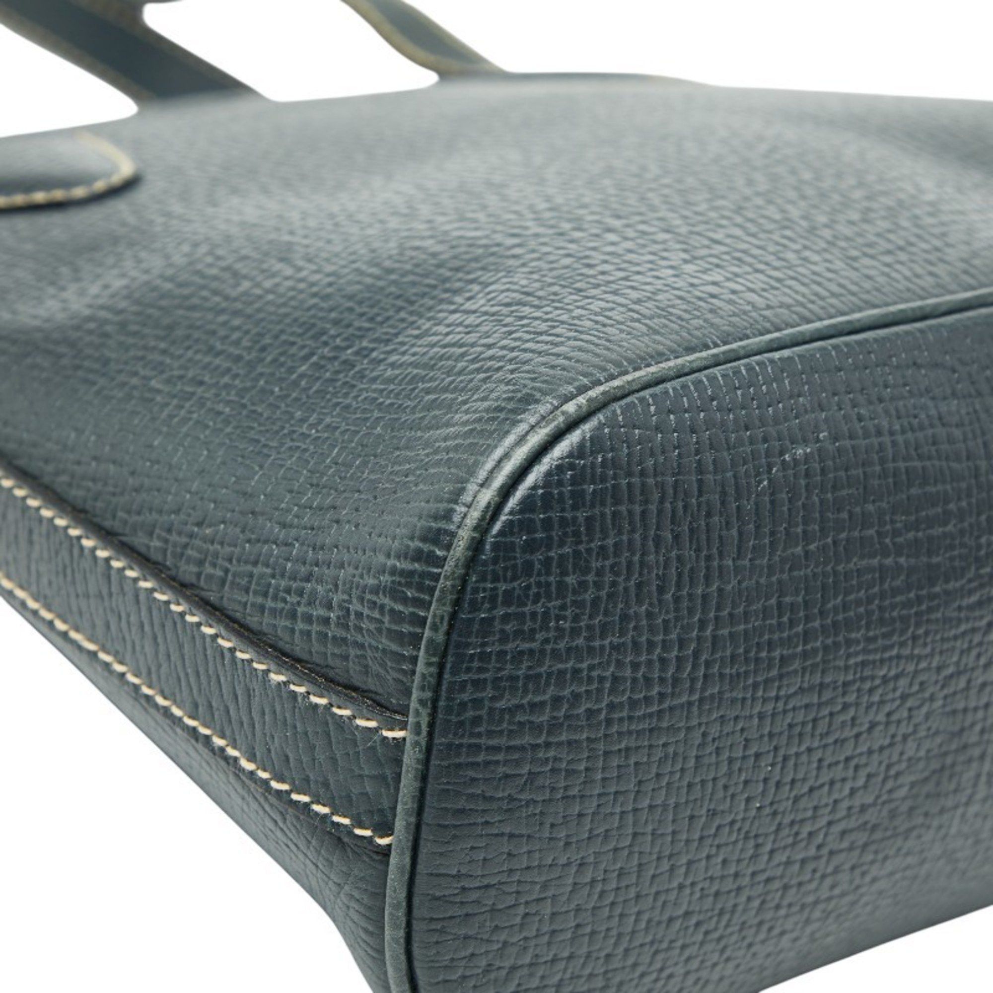 Loewe LOEWE handbag tote bag blue leather women's Size ONE SIZE - 5 Thumbnail