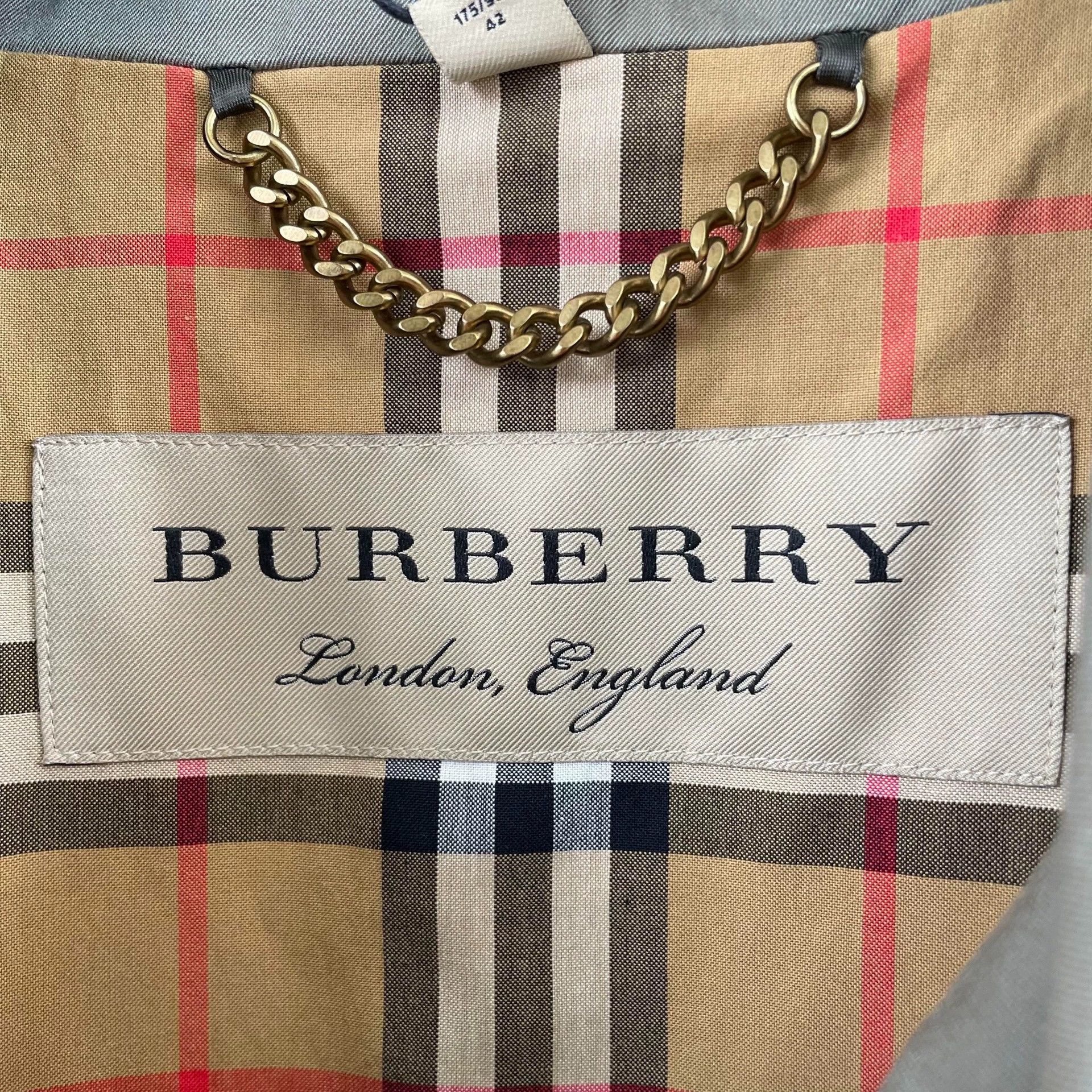 Burberry Burberry Green Trench Coat UK12 Size US M / EU 48-50 / 2 - 7 Thumbnail