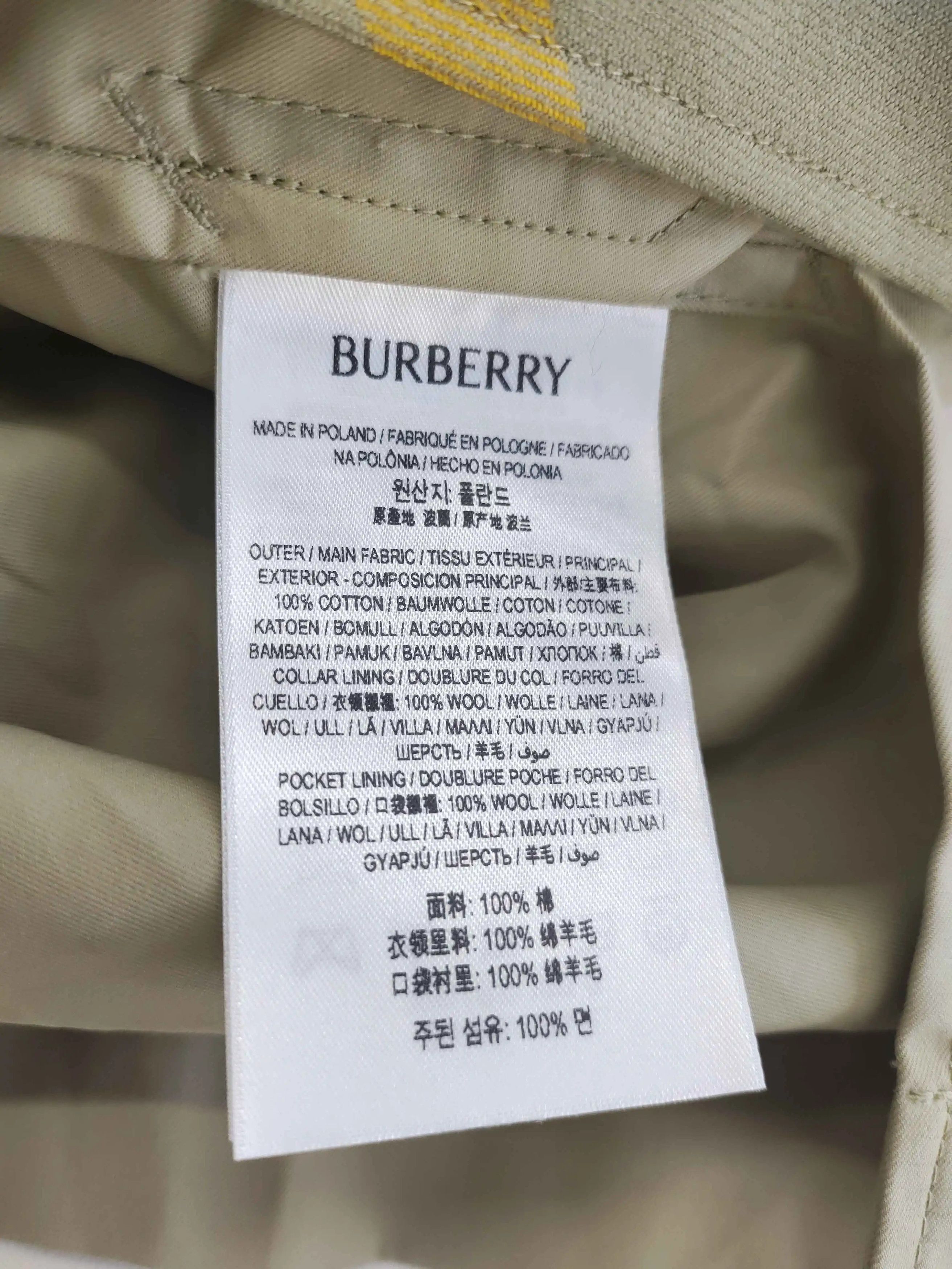 Burberry Burberry Women's Cotton Trench Coat Size US XXS / EU 40 - 4 Thumbnail