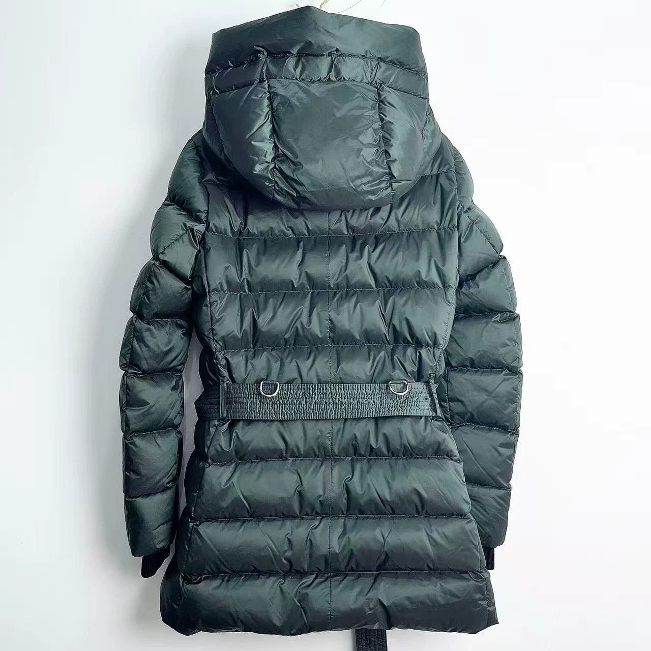 Burberry Burberry Women's Mid-Length Hooded Down Coat Size US XS / EU 42 / 0 - 5 Thumbnail