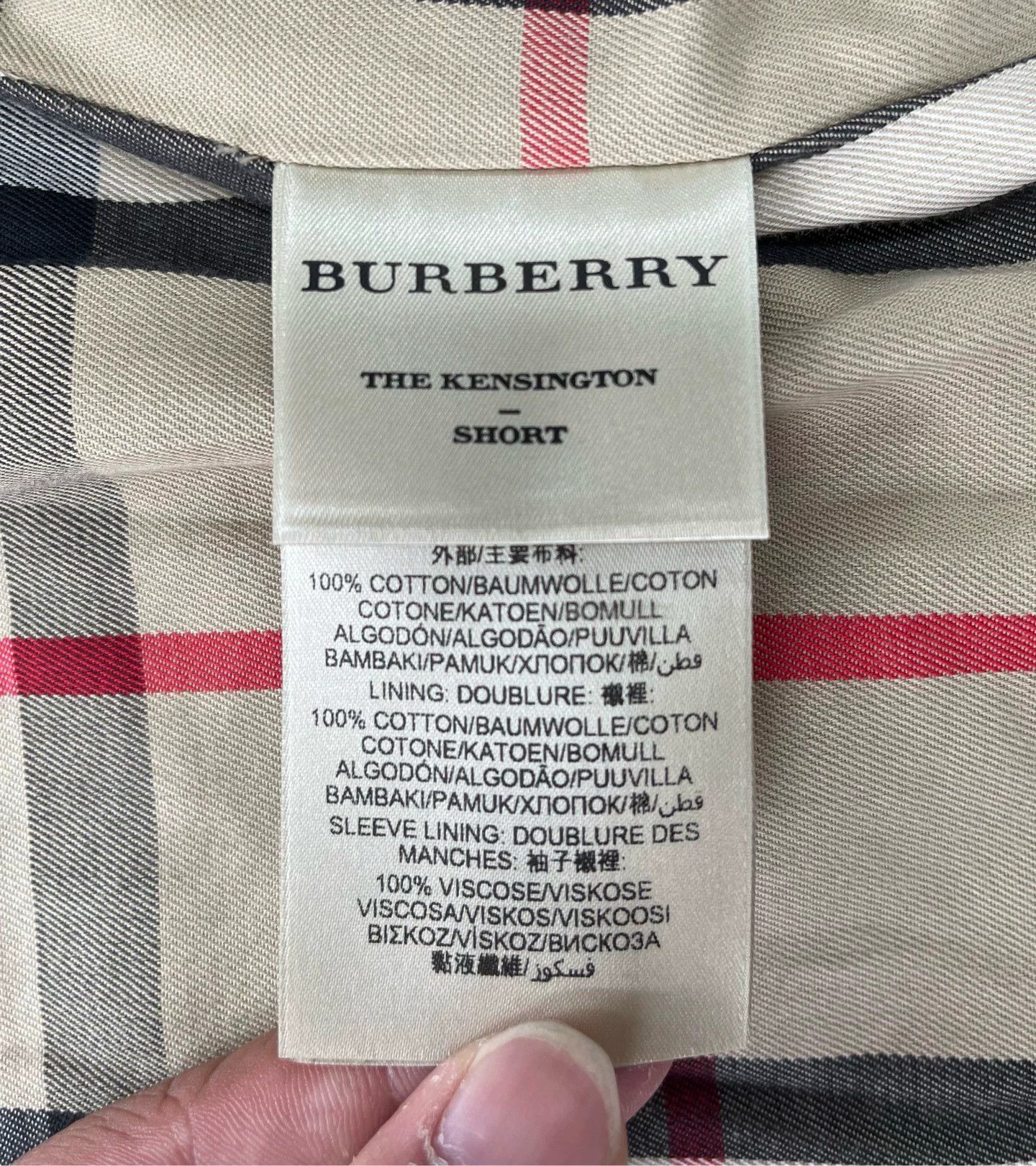 Burberry Burberry Beige Double-Breasted Trench Coat Size US XS / EU 42 / 0 - 6 Thumbnail