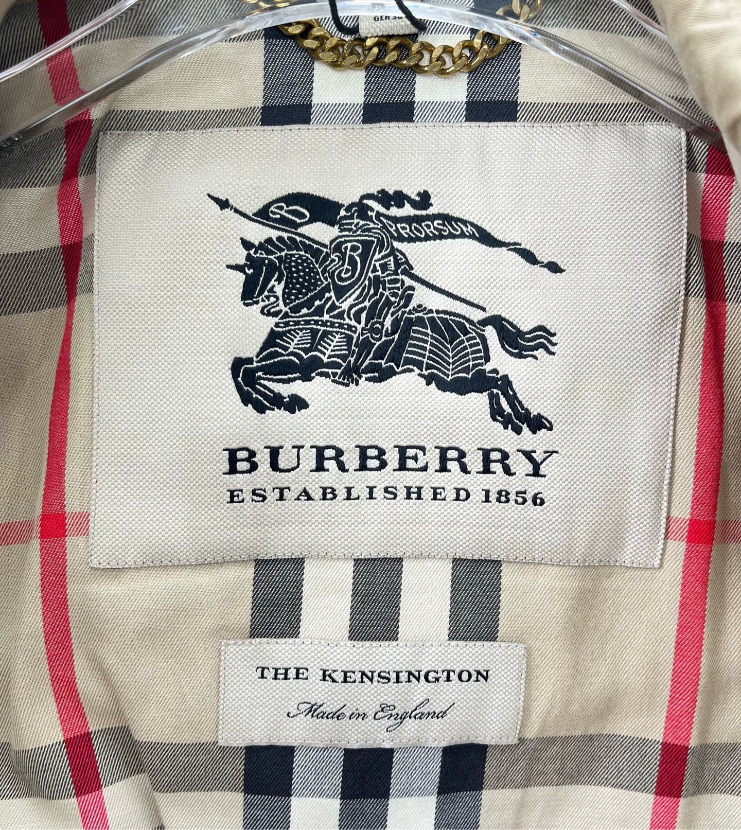 Burberry Burberry Beige Double-Breasted Trench Coat Size US XS / EU 42 / 0 - 5 Thumbnail