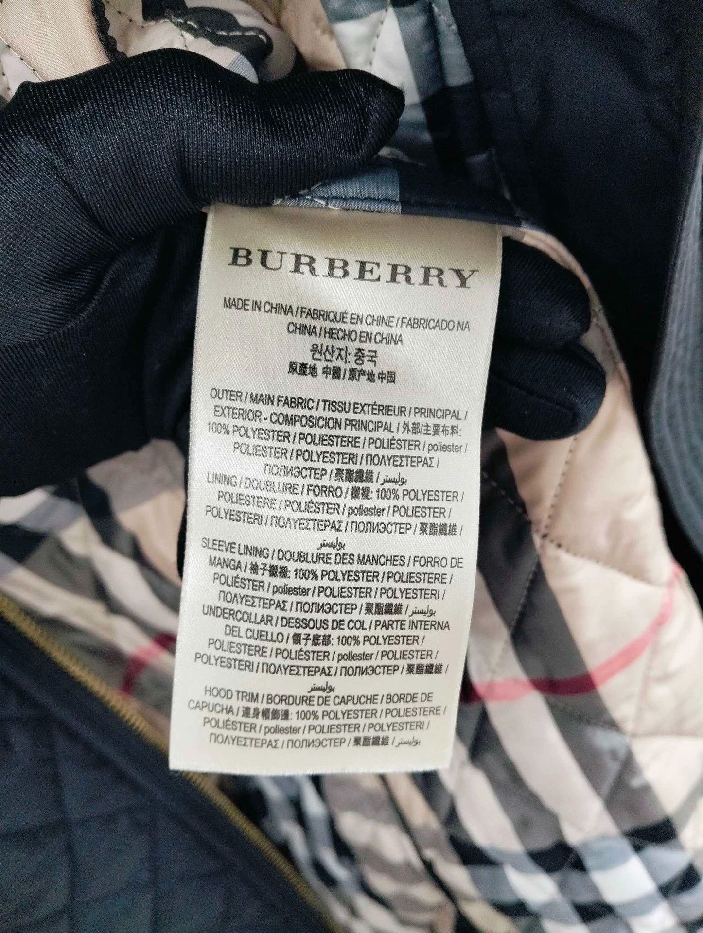 Burberry Burberry Belted Mid-Length Hooded Cotton Coat Size US XS / EU 42 / 0 - 4 Thumbnail