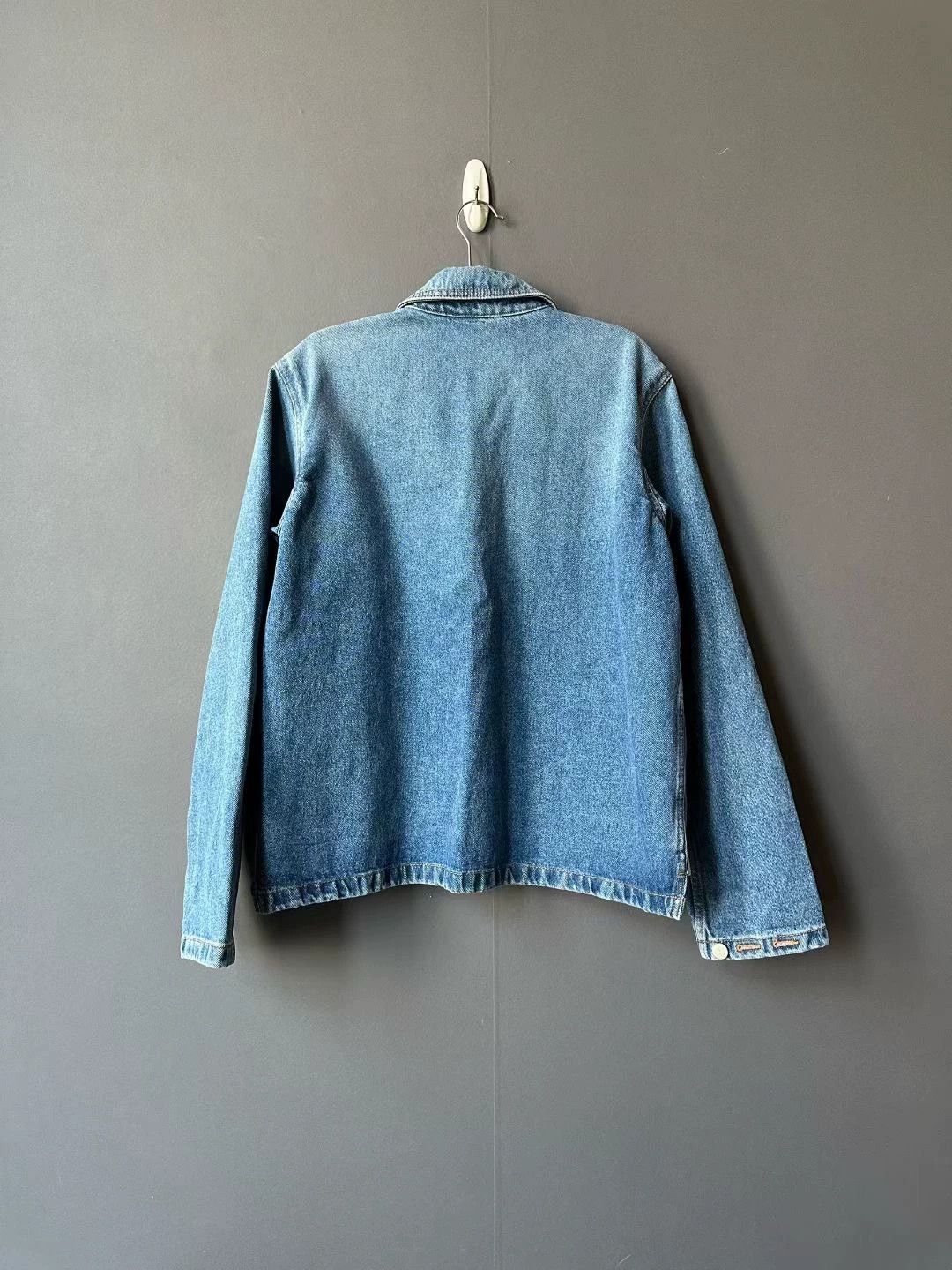 Loewe Loewe Denim Jacket with Leather Patch Size US XS / EU 42 / 0 - 2 Thumbnail