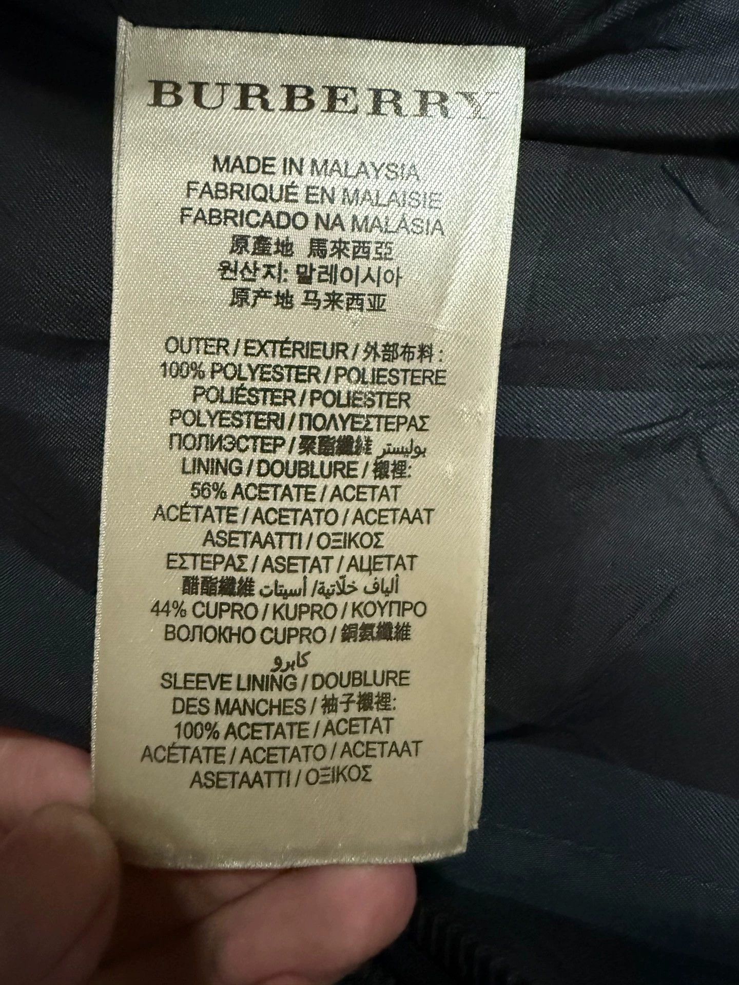 Burberry Burberry UK6 Puffer Down Coat Size US XS / EU 42 / 0 - 5 Thumbnail