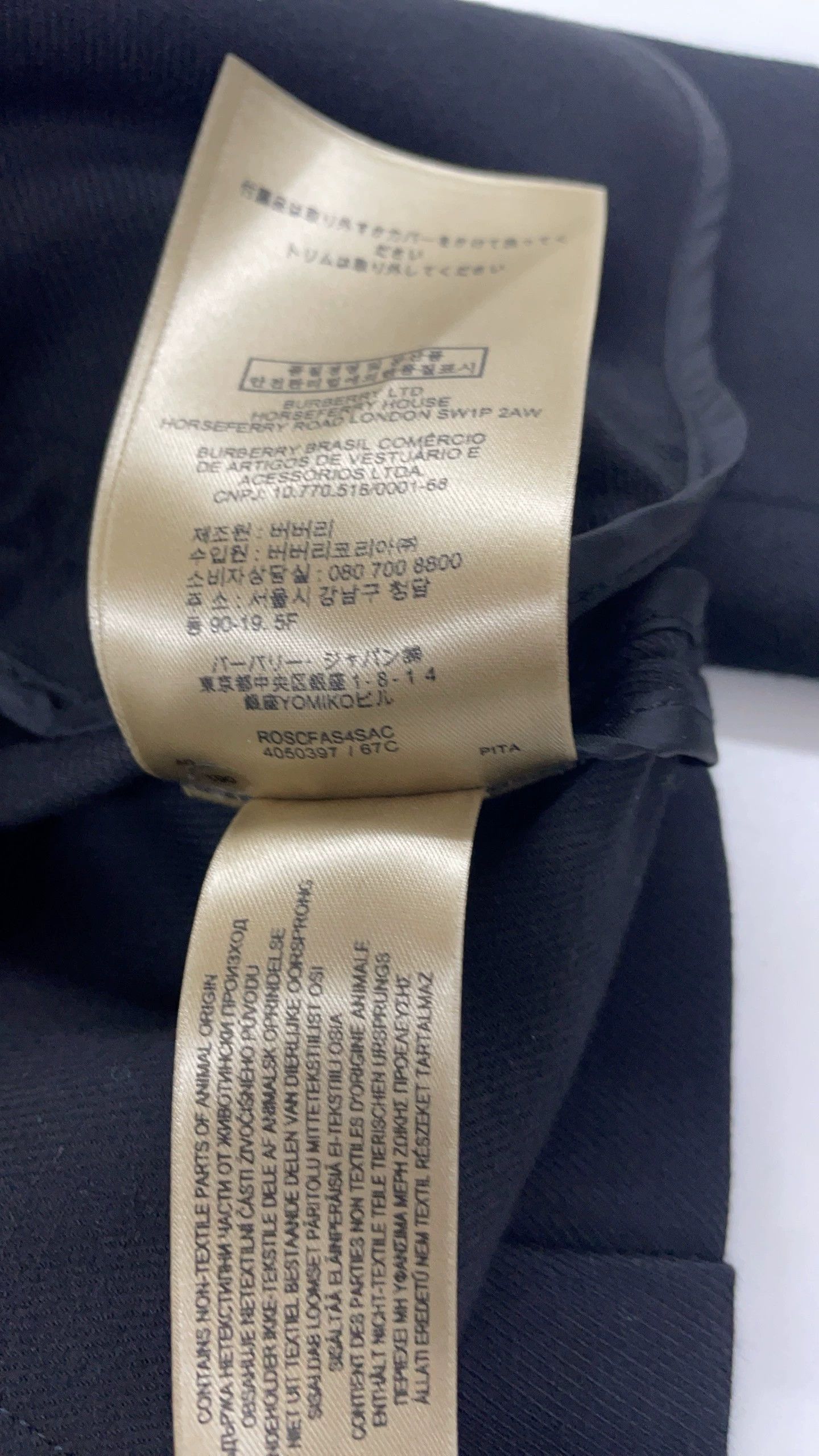 Burberry Burberry Black Wool Blazer Size 36 Size US XS / EU 42 / 0 - 6 Thumbnail