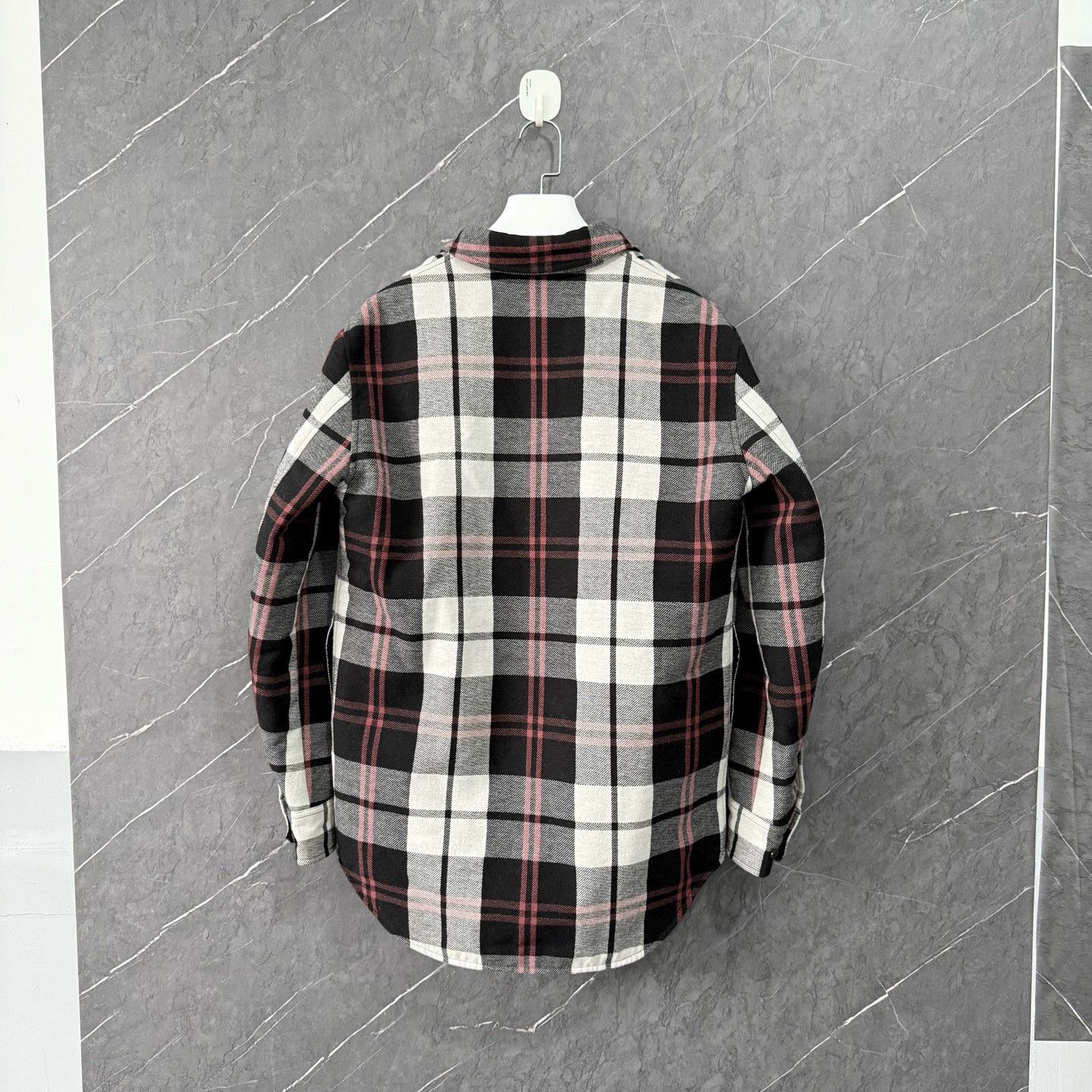 Burberry Burberry Black Red Plaid Coat M Size US M / EU 48-50 / 2 - 3 Thumbnail
