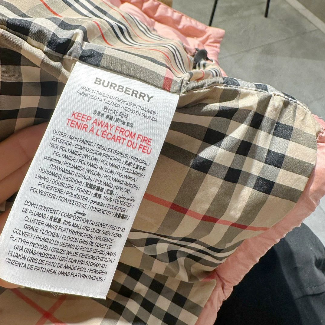 Burberry Burberry Pink Down Vest 14Y Size US XS / EU 42 / 0 - 7 Thumbnail