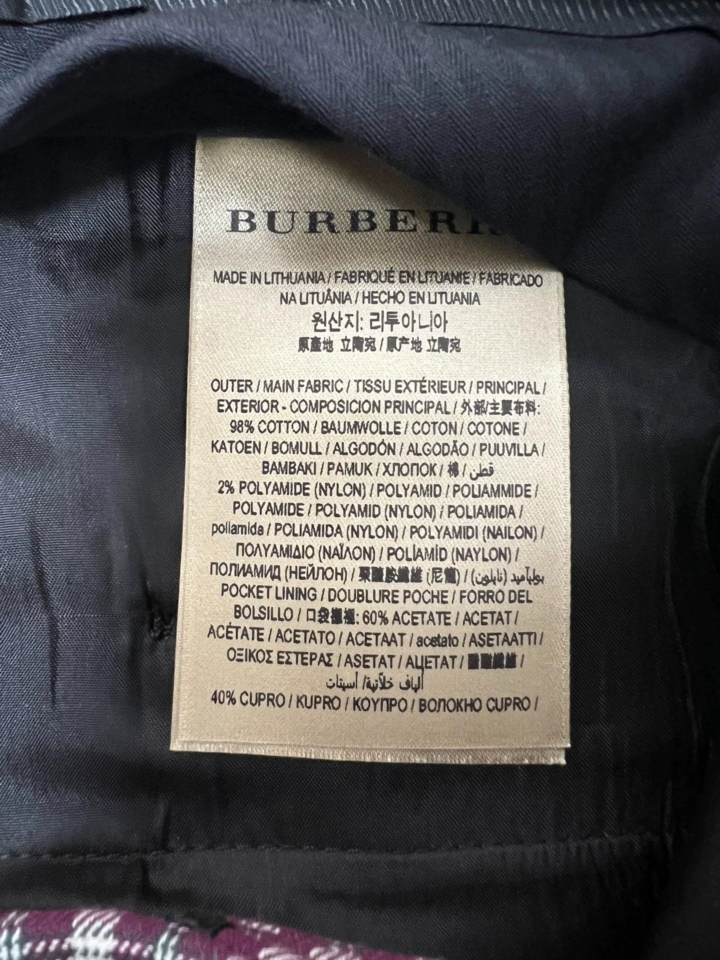 Burberry Burberry Women's Plaid Winter Trousers Size US 26 / EU 42 - 7 Thumbnail