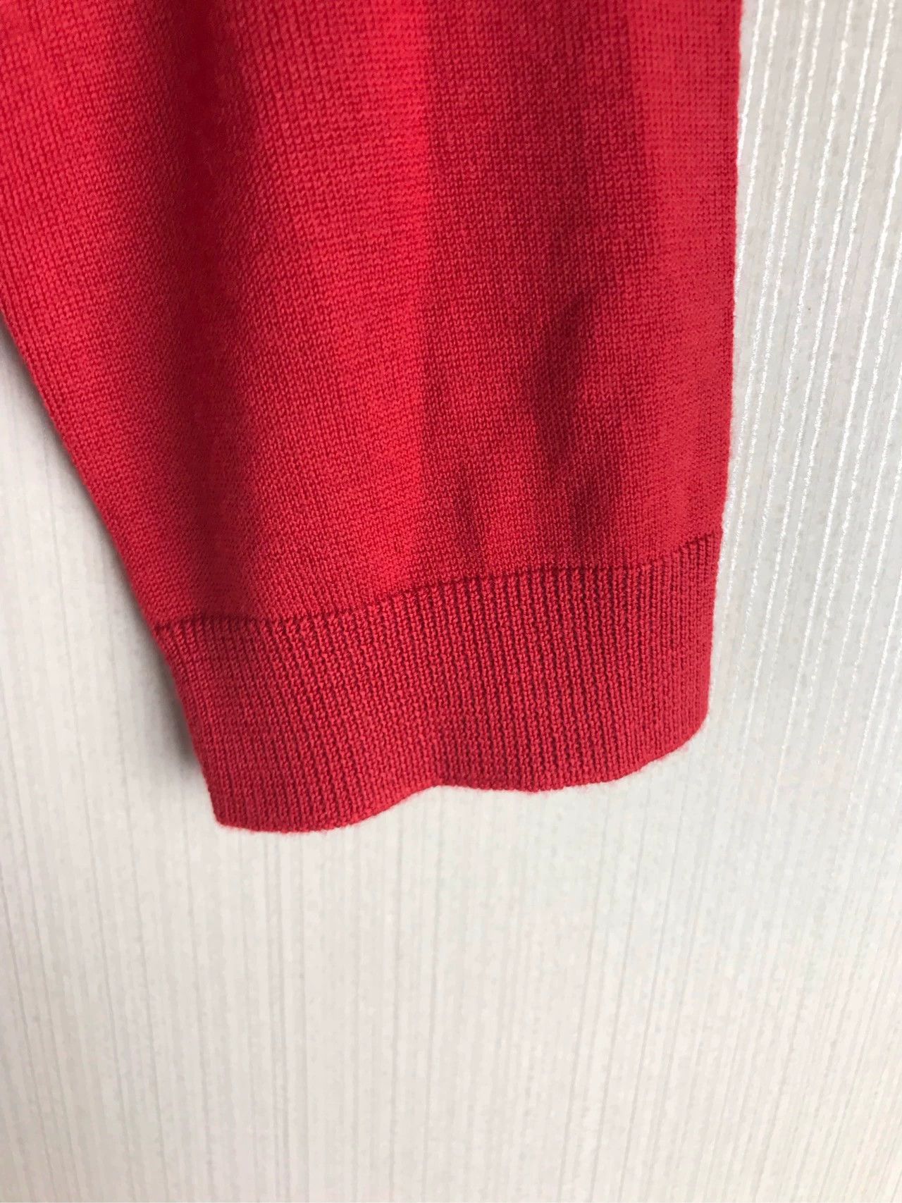 Burberry Burberry Red Wool Knit Sweater Size US S / EU 44-46 / 1 - 6 Thumbnail
