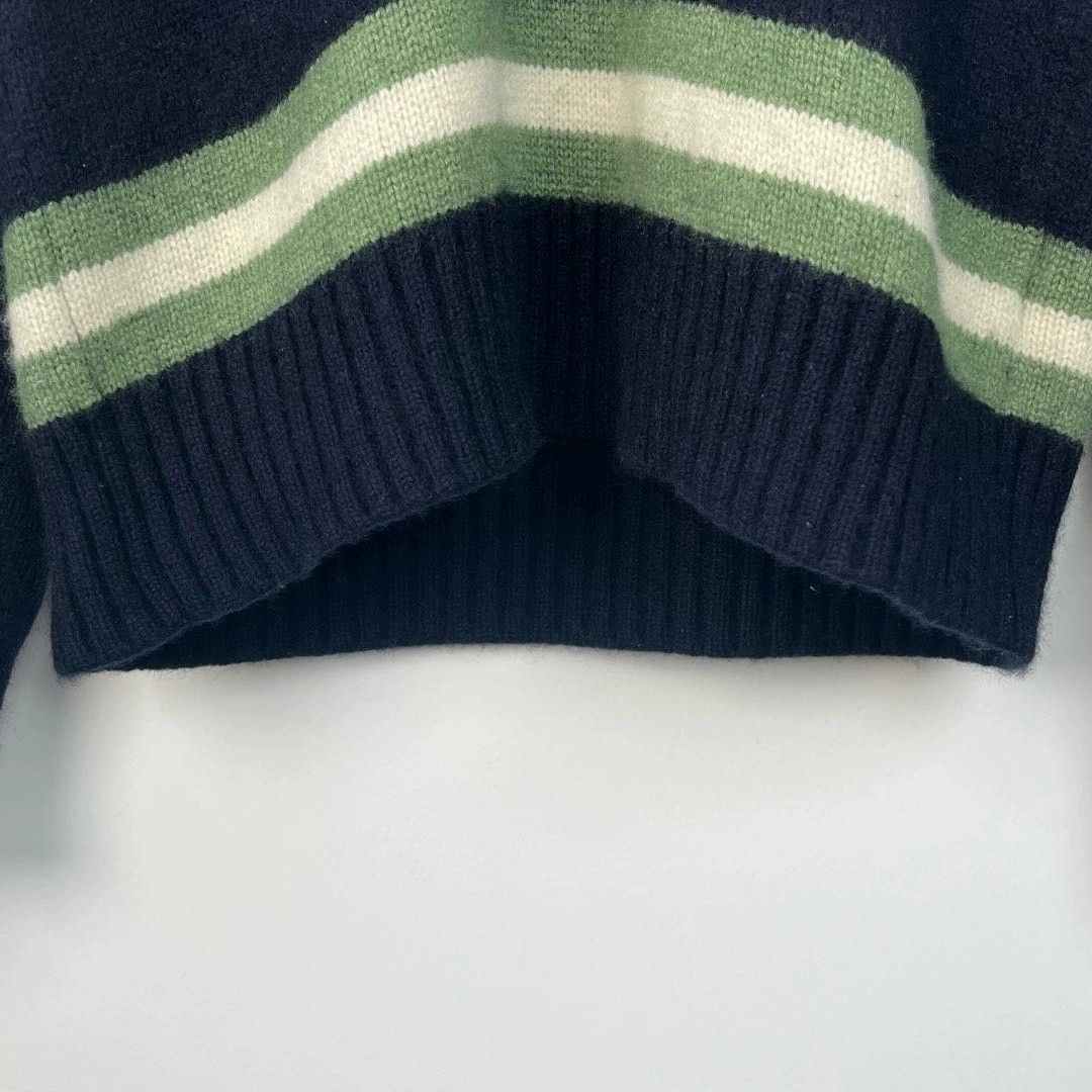 Burberry Burberry Badge V-Neck Knit Sweater XL Size US XL / EU 56 / 4 - 5 Thumbnail