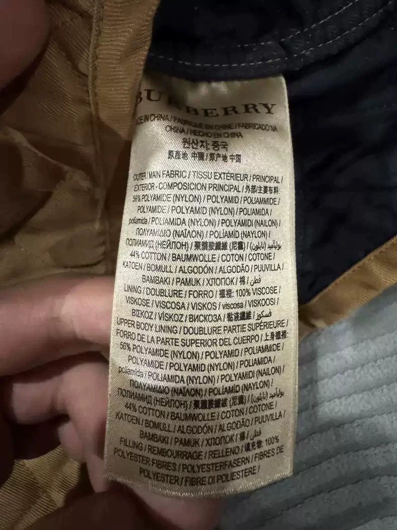 Burberry Burberry Black Gold Cotton Coat Size US S / EU 44-46 / 1 - 5 Thumbnail