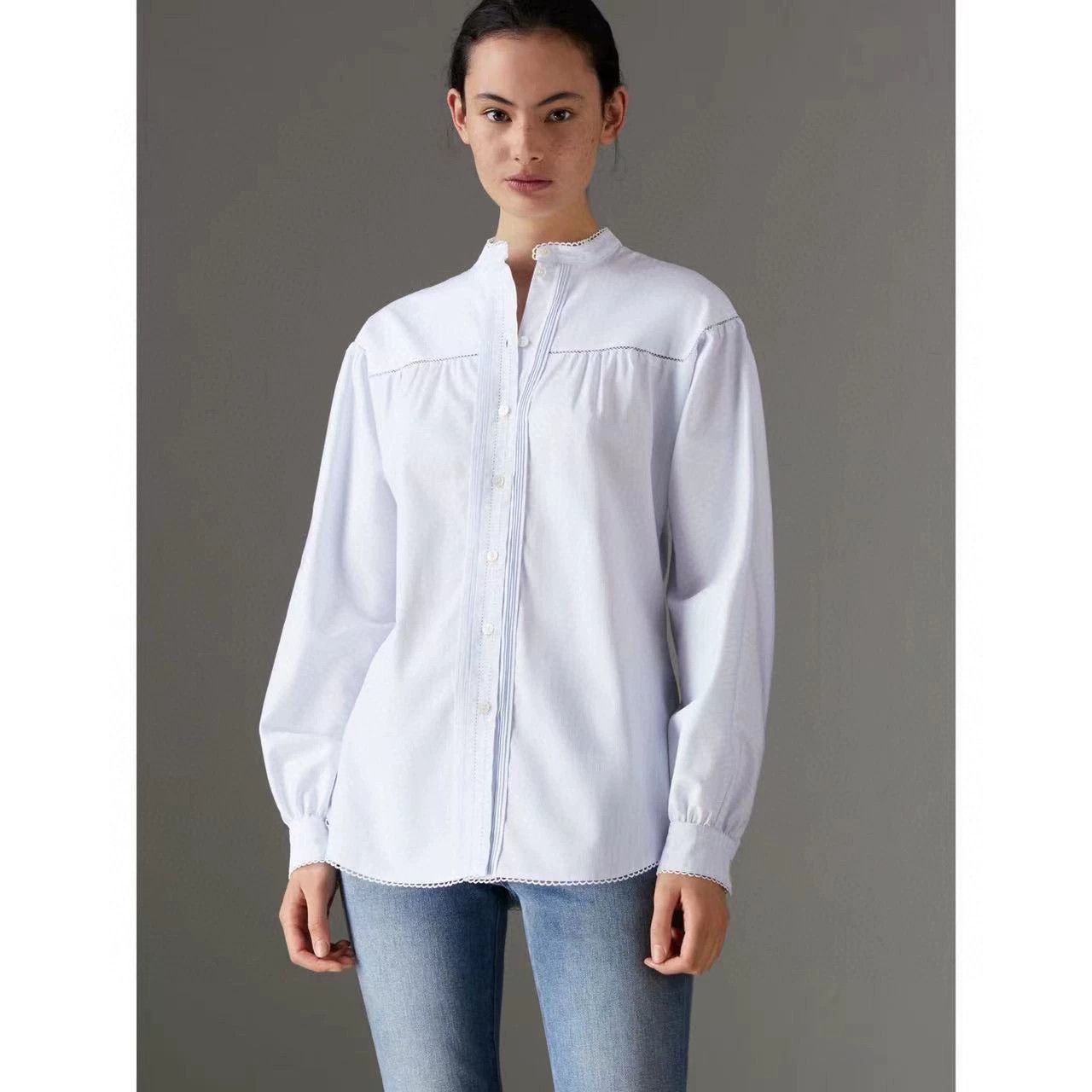 Burberry Burberry Women's Light Blue Shirt Size US M / EU 48-50 / 2 - 7 Thumbnail