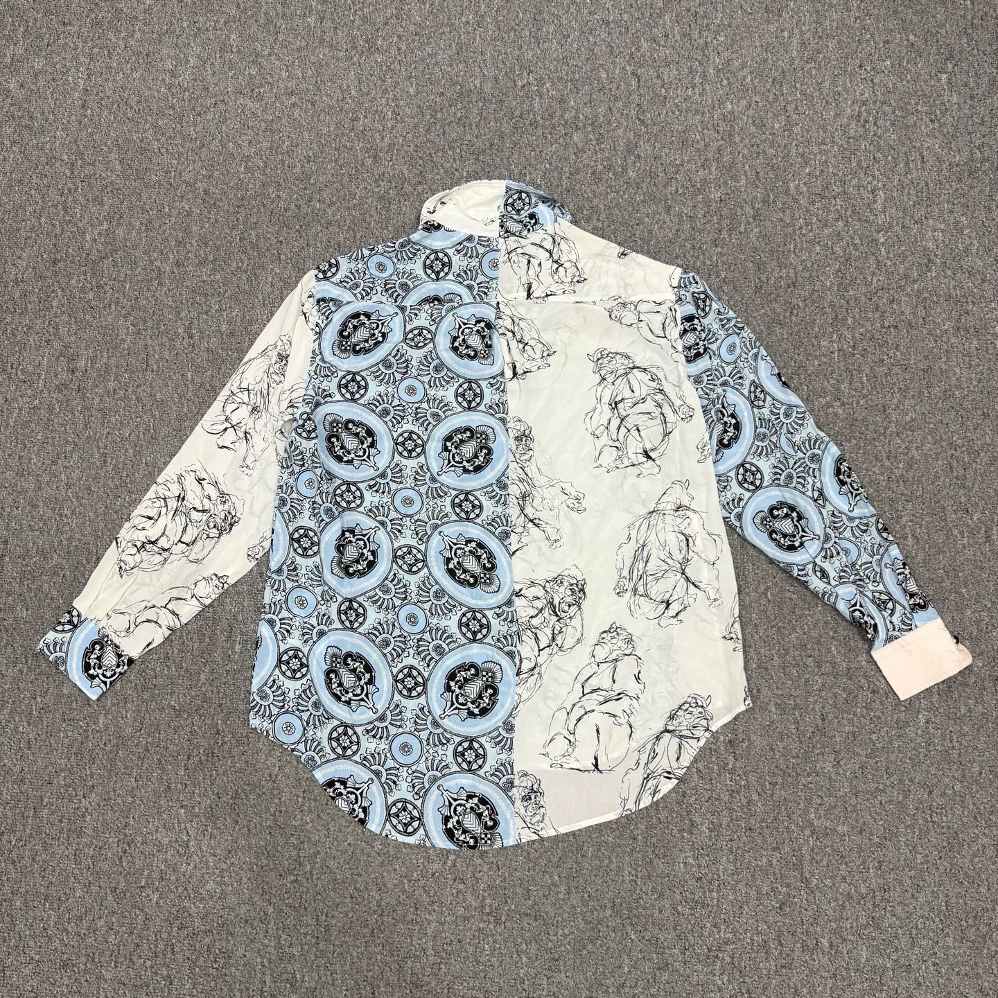 Burberry Burberry Long Sleeve Silk Shirt UK4 Size US XS / EU 42 / 0 - 2 Thumbnail
