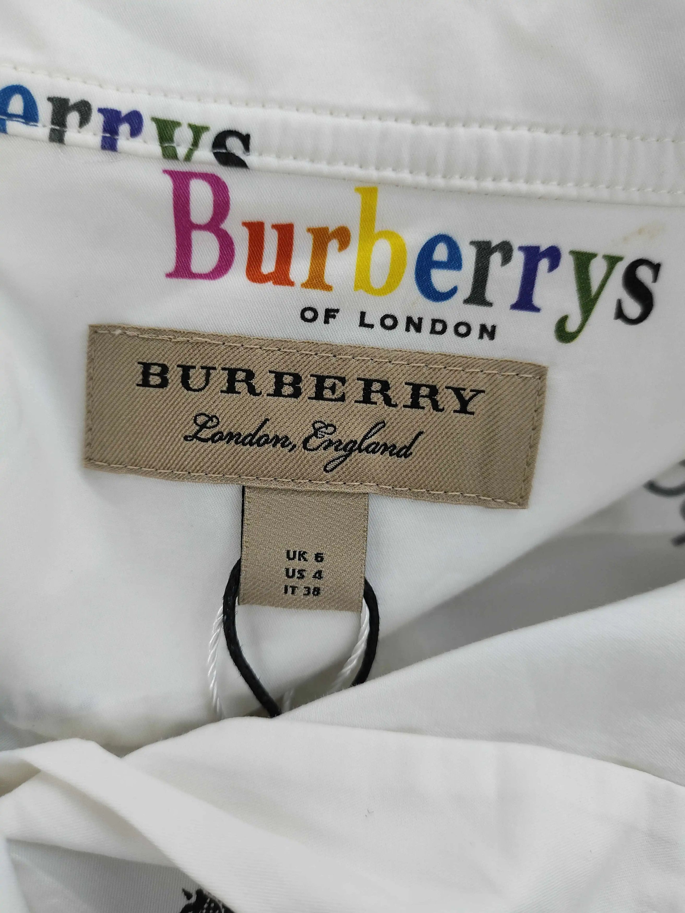 Burberry Burberry All-Over Knight Print Shirt Size US XS / EU 42 / 0 - 3 Thumbnail