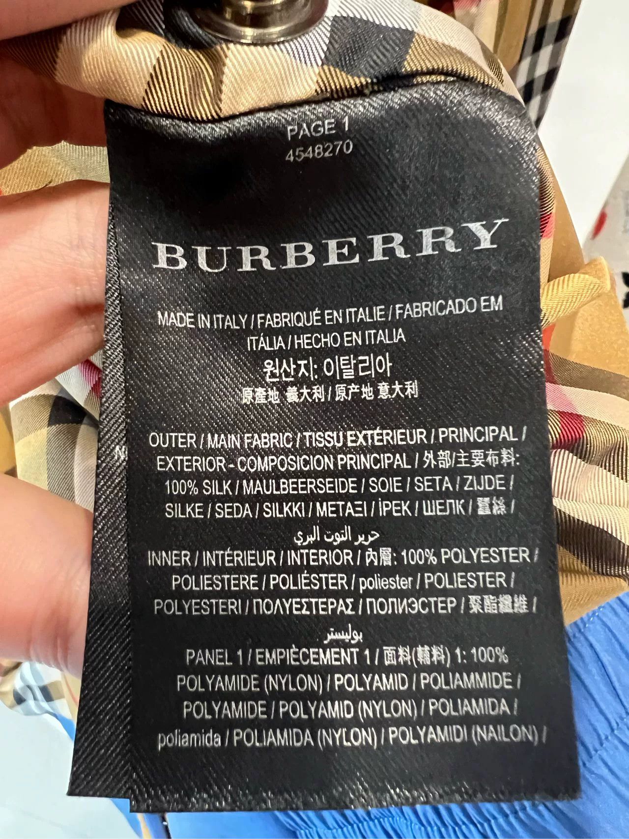 Burberry Burberry Reversible Jacket UK4 Size US XS / EU 42 / 0 - 6 Thumbnail