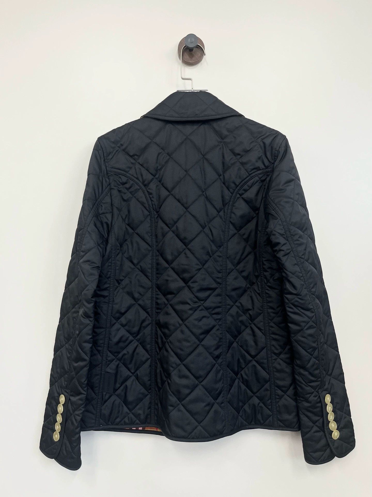 Burberry Burberry Black Quilted Collar Jacket XS Size US XS / EU 42 / 0 - 2 Thumbnail