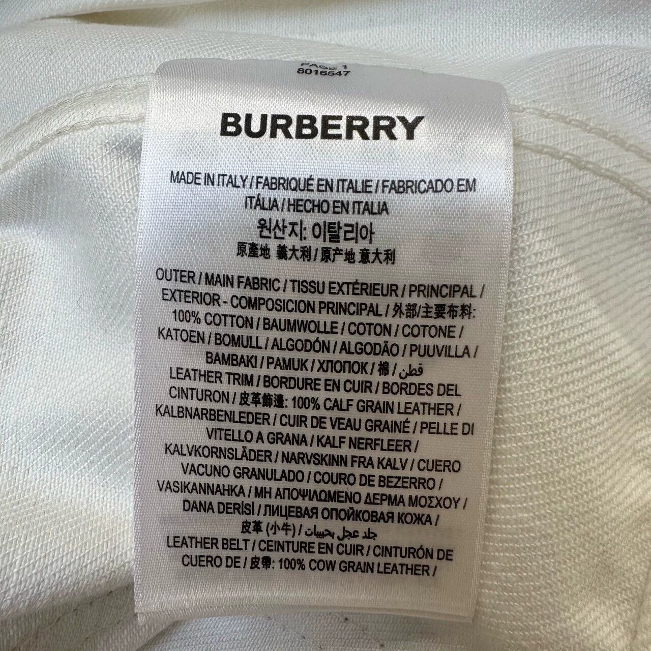Burberry Burberry White Denim Jacket XS Size US XS / EU 42 / 0 - 6 Thumbnail