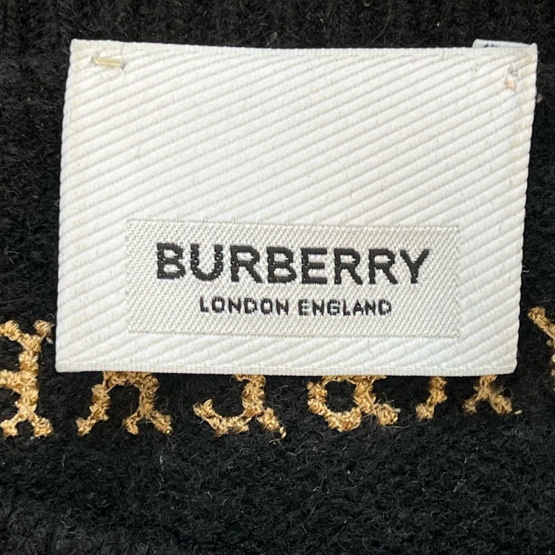 Burberry Burberry Black Deer Pattern Wool Sweater Size US XS / EU 42 / 0 - 6 Thumbnail
