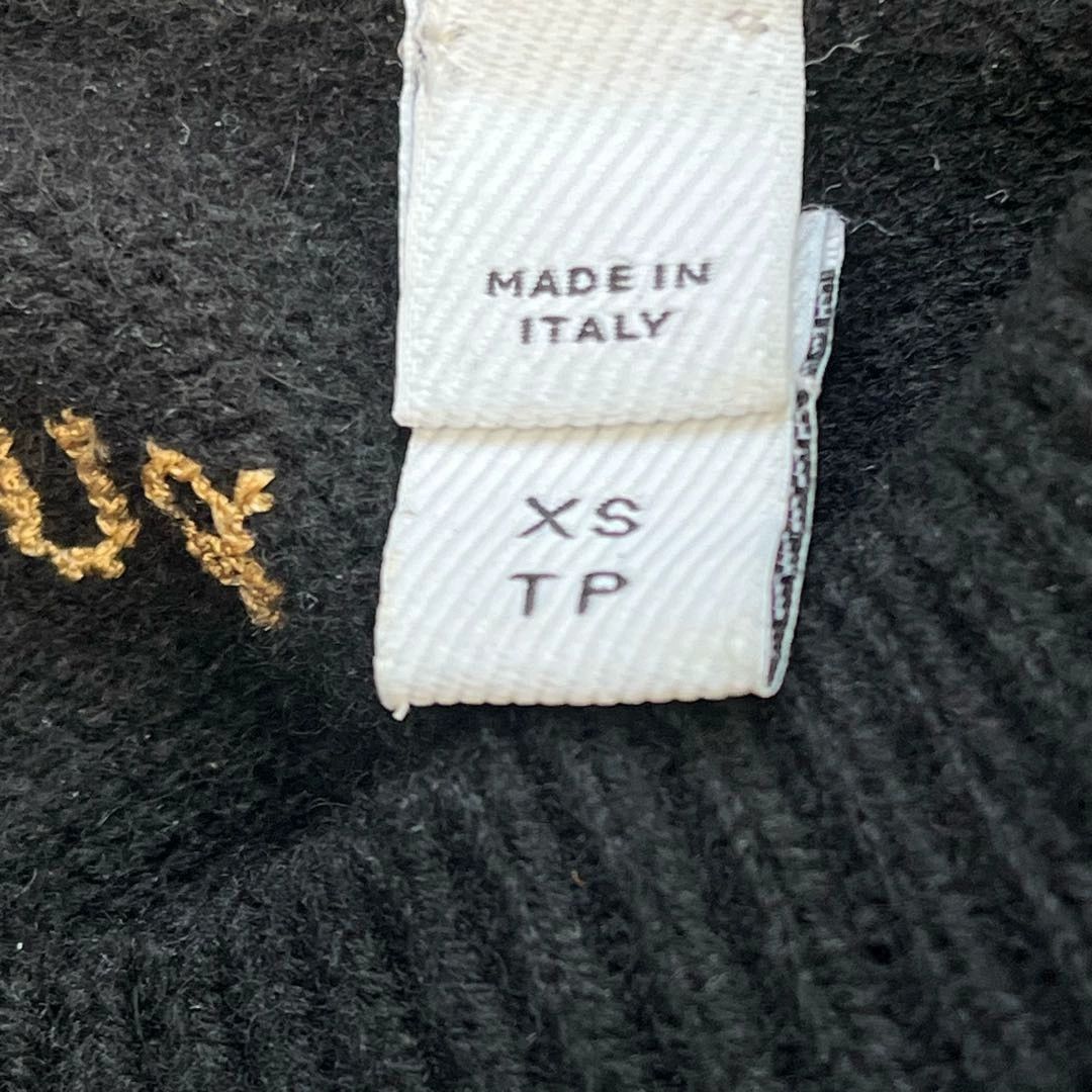 Burberry Burberry Black Deer Pattern Wool Sweater Size US XS / EU 42 / 0 - 7 Thumbnail