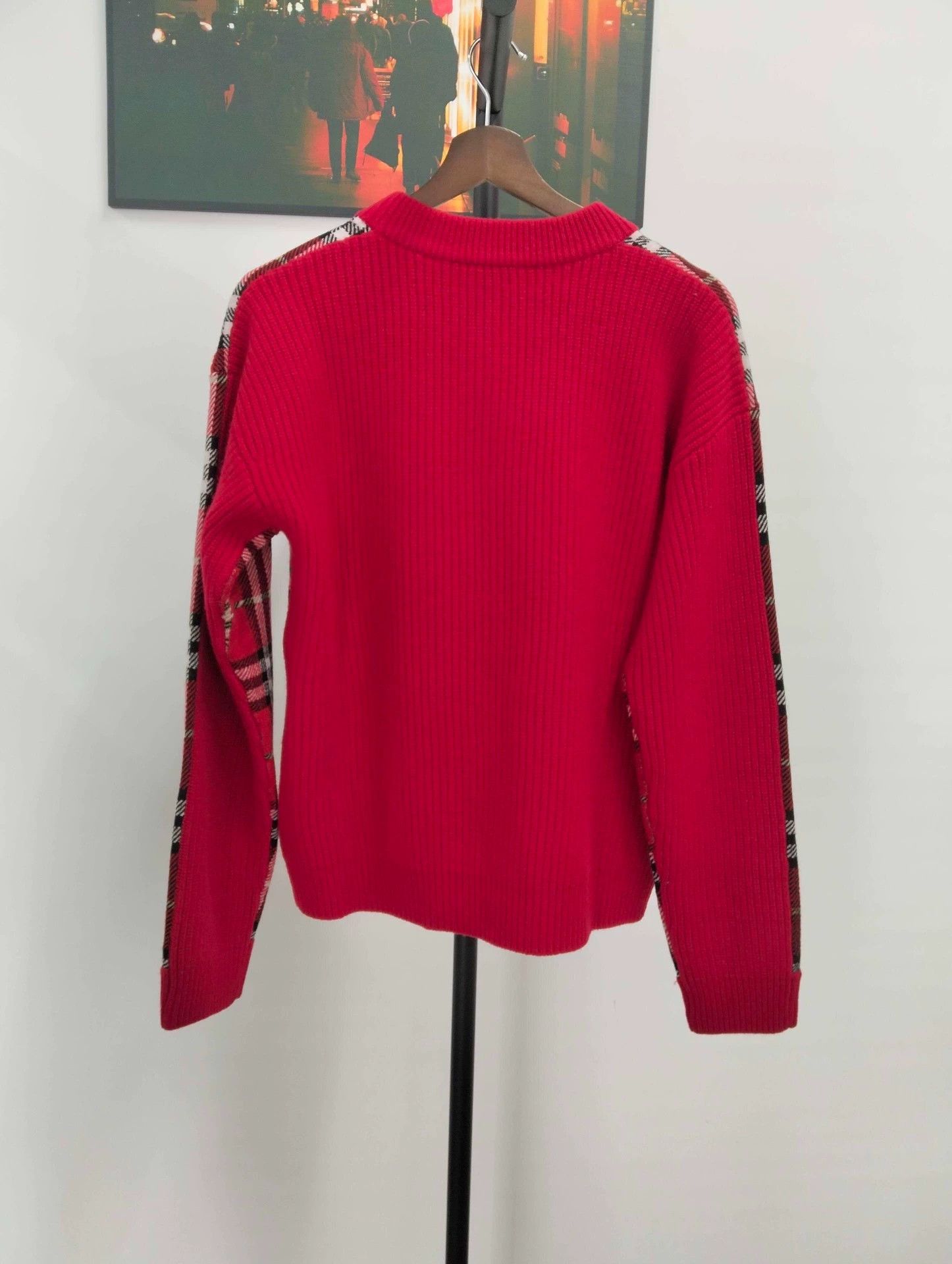 Burberry Burberry Plaid Zip Jacket Sweater Size US XL / EU 56 / 4 - 2 Thumbnail