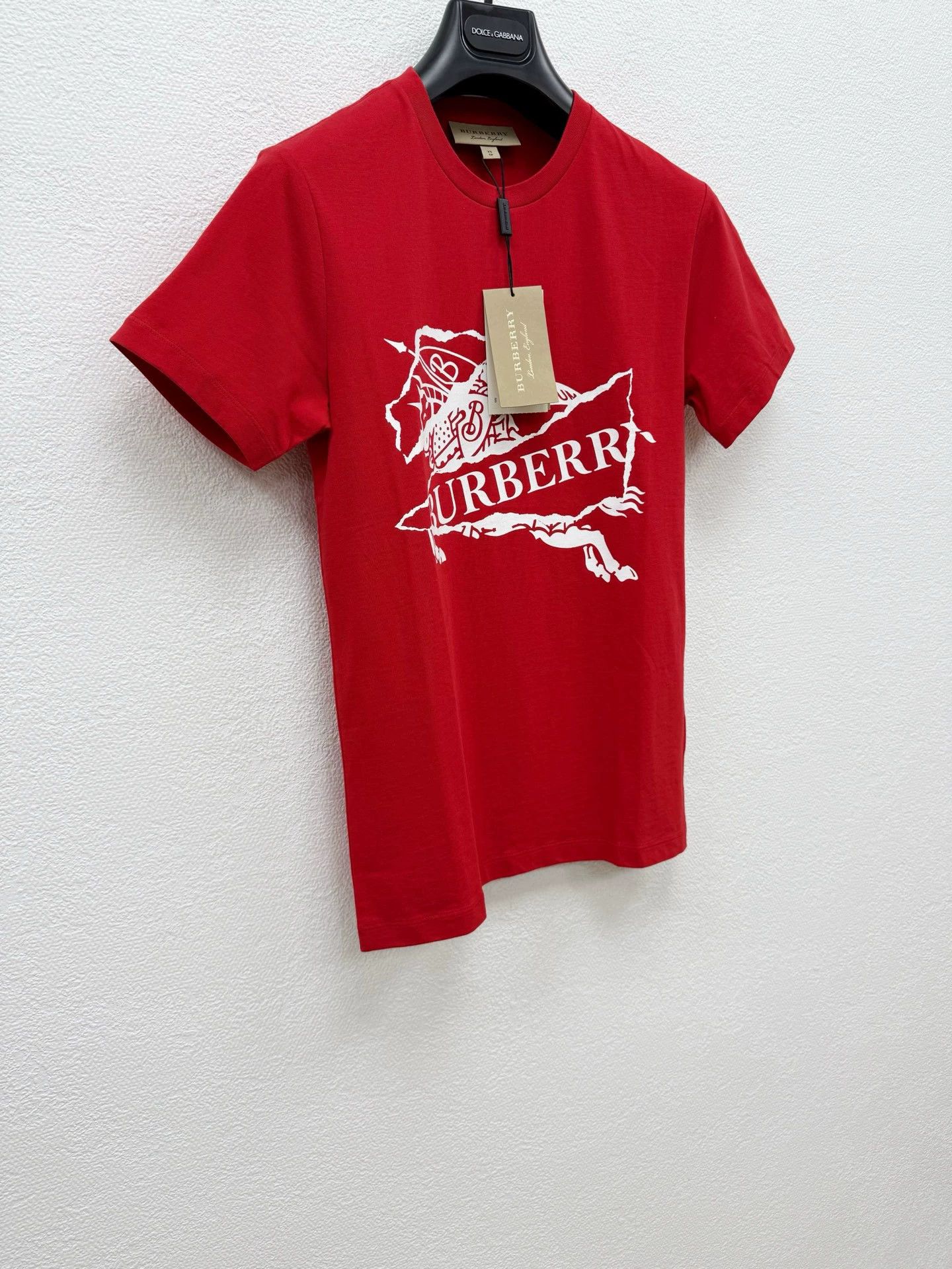 Burberry BURBERRY Cotton Short Sleeve T-Shirt Size US XS / EU 42 / 0 - 3 Thumbnail