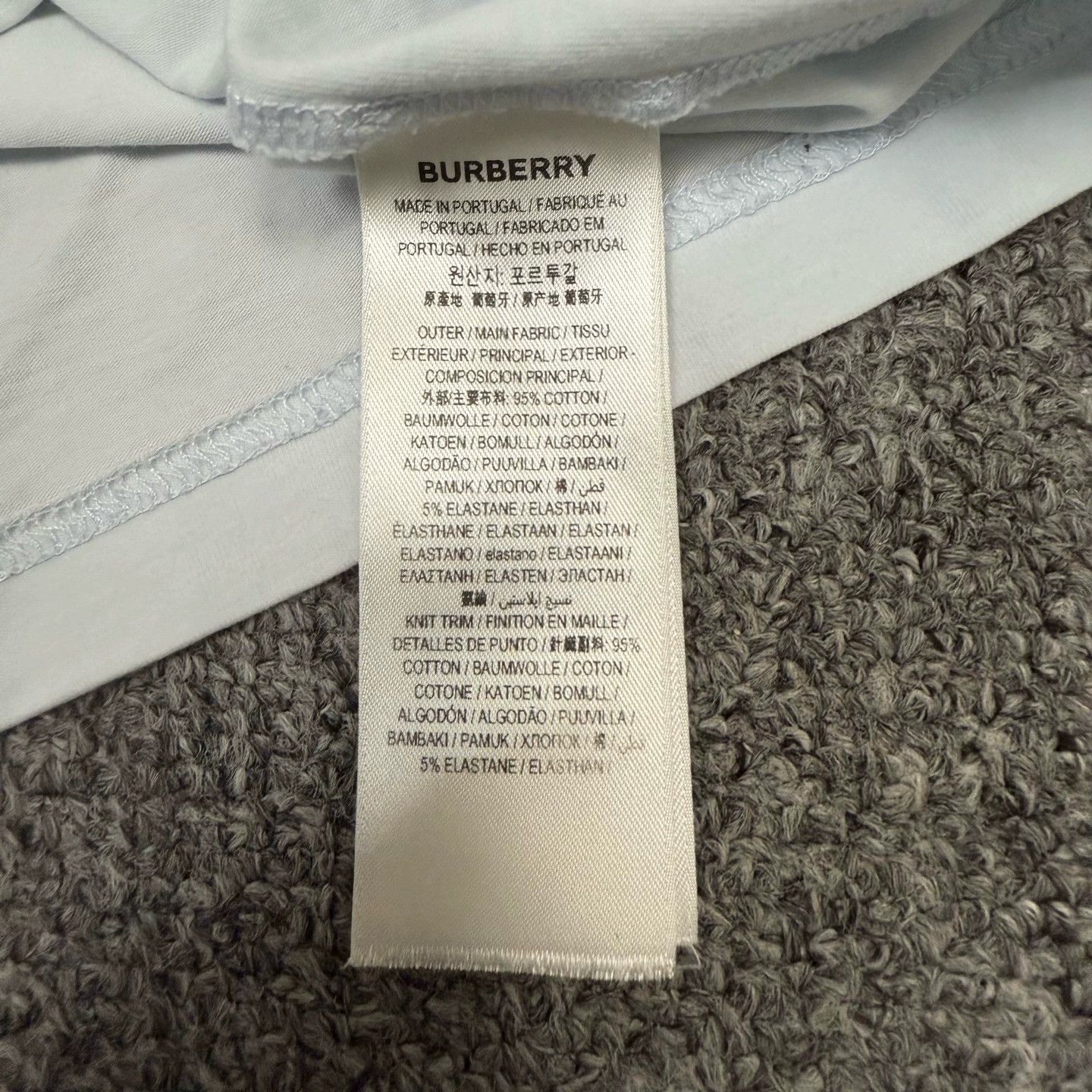 Burberry Burberry Chest Logo Short Sleeve Tee Size US XS / EU 42 / 0 - 4 Thumbnail