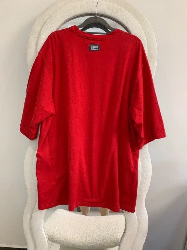 Burberry Burberry Red Monkey Graphic T-Shirt Size US L / EU 52-54 / 3 - 3 Thumbnail